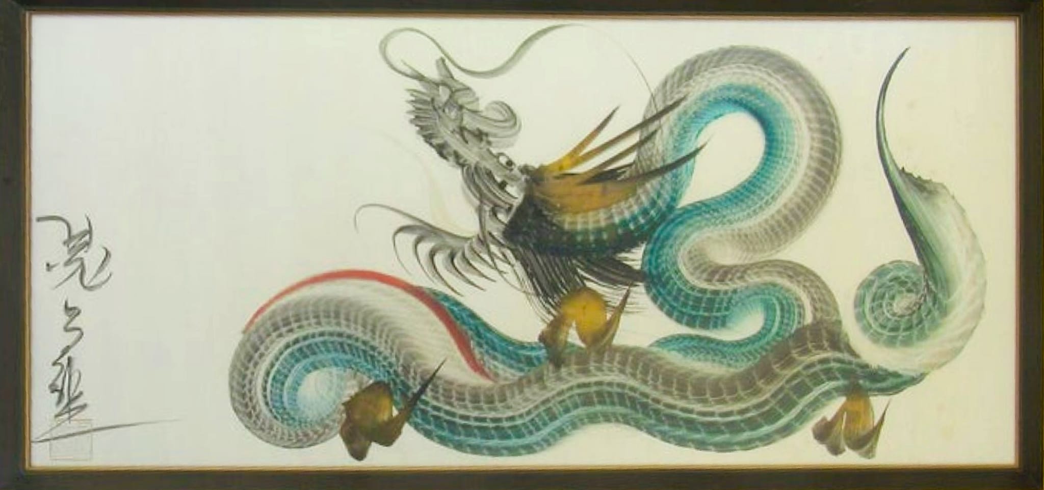 One hundred dragons『 48th.Dragons / 四十八之龍 』 Painted by
