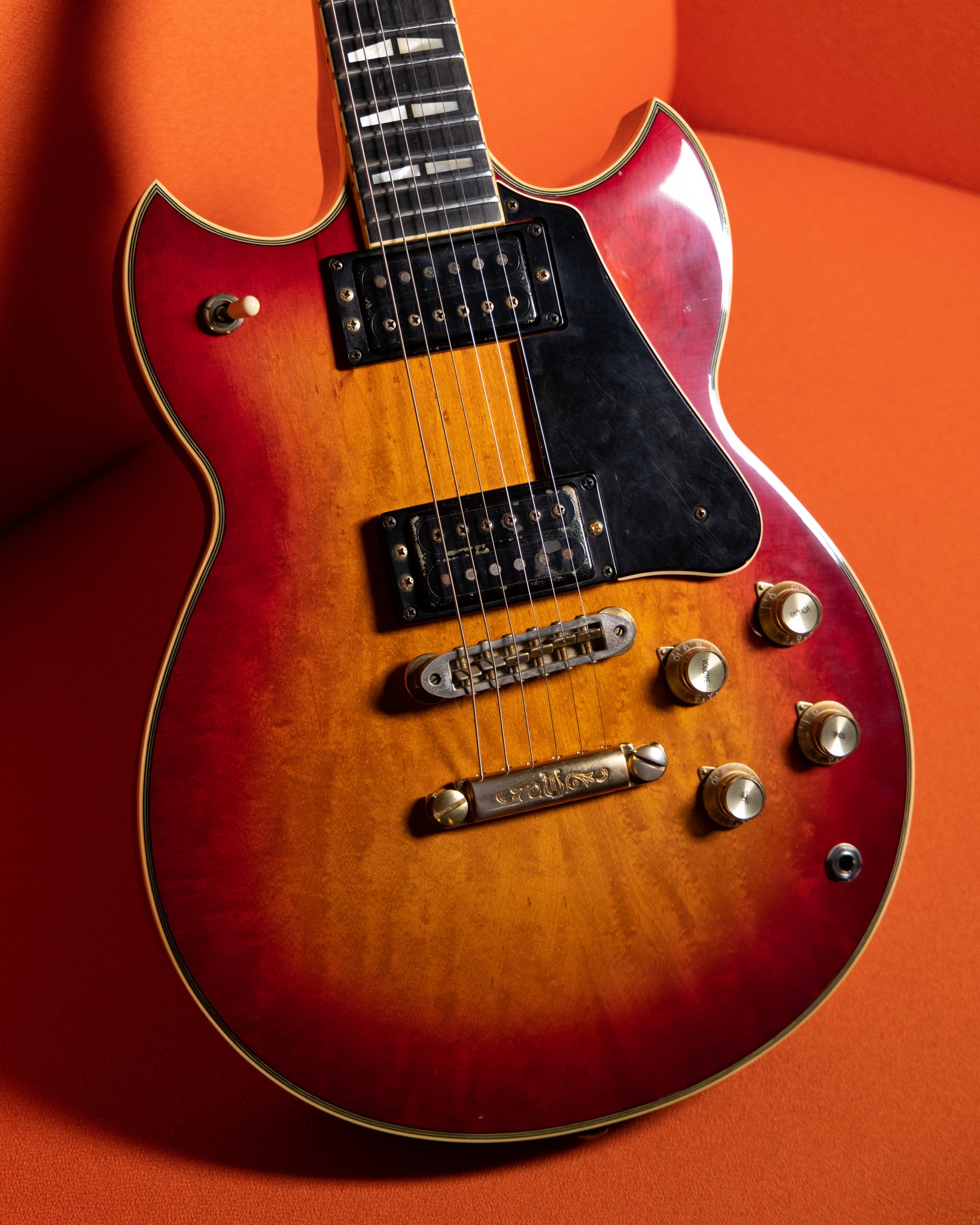 Restored 1979 Yamaha SG1000 guitar with unique history