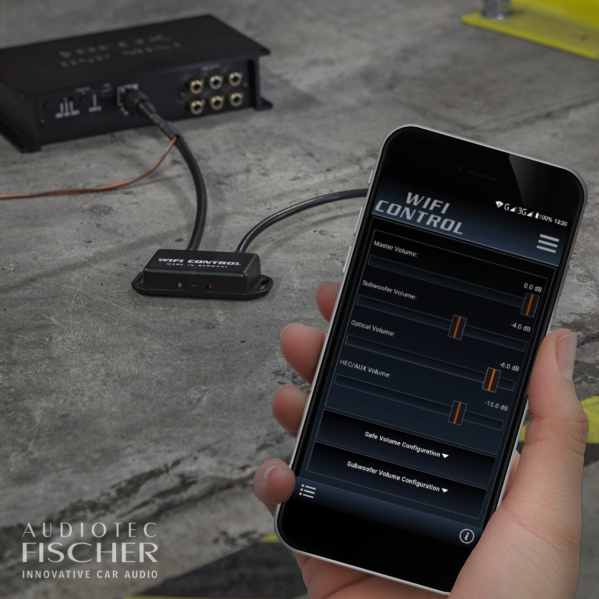 BYE-BYE TANGLED CABLES The WIFI CONTROL replaces the USB cable and 