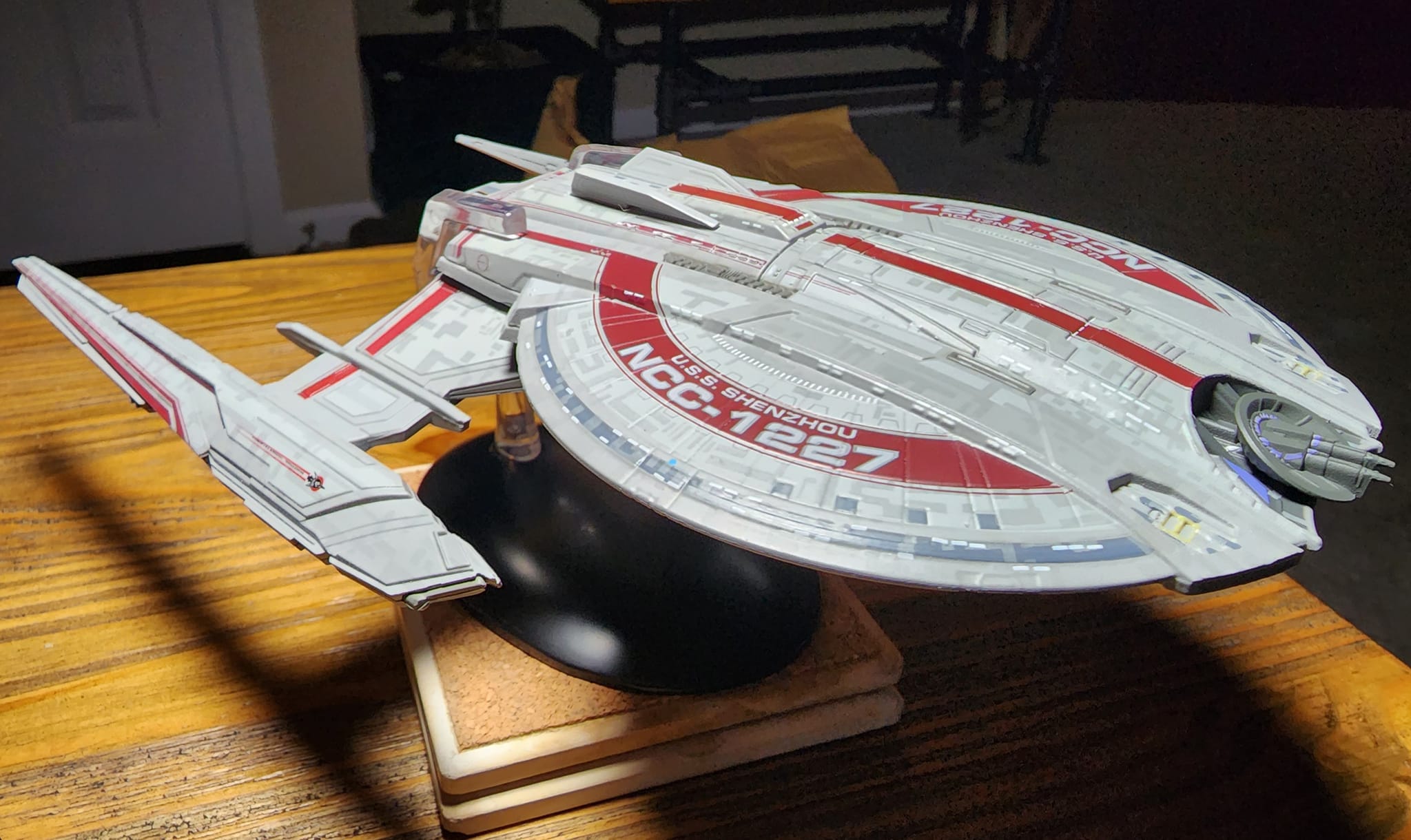 U.S.S. SHENZHOU NCC-1227. EAGLEMOSS STAR TREK COLECCIÓN OFICIAL DE NAVES