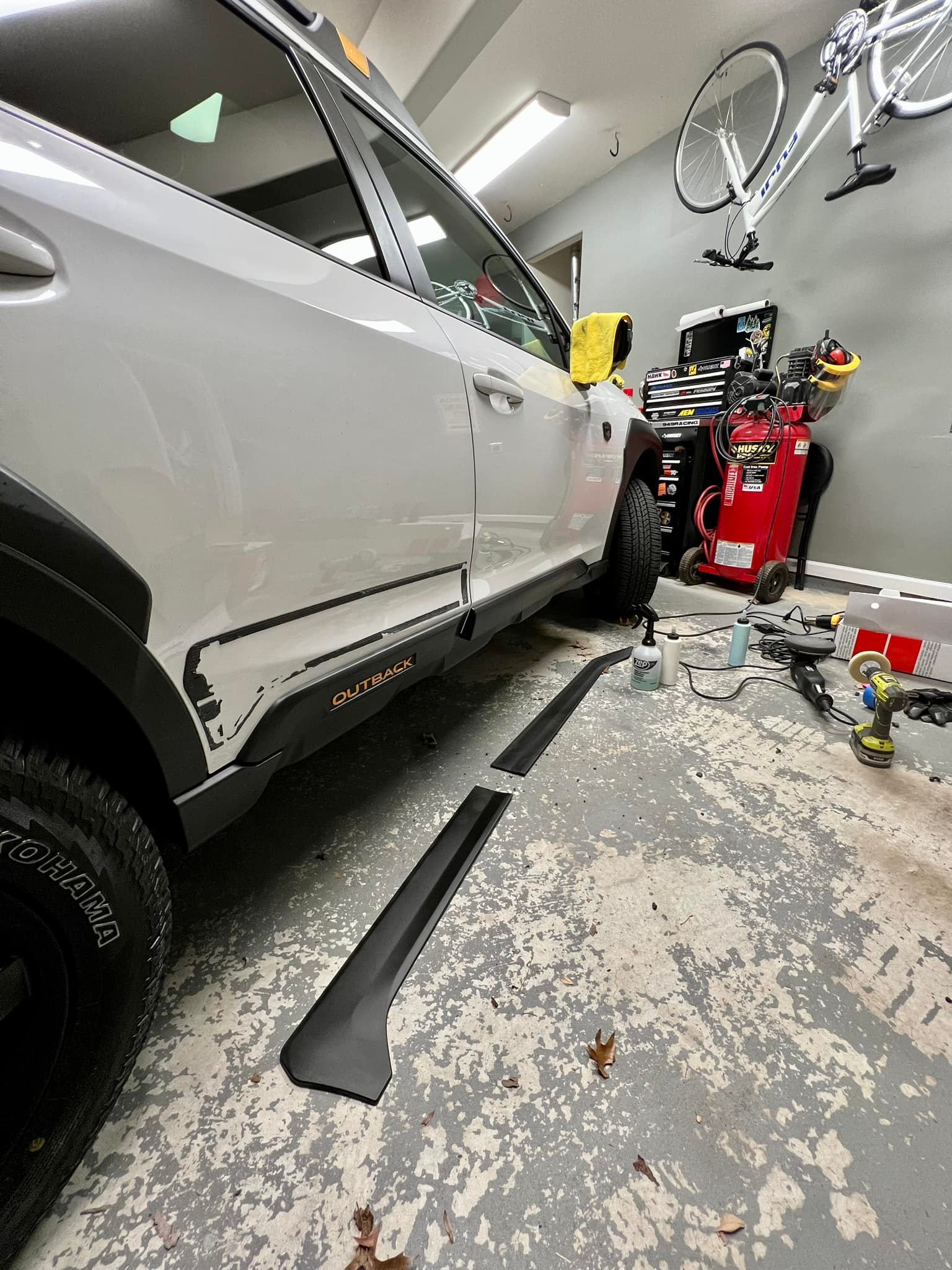 How to remove Subaru door trim pieces