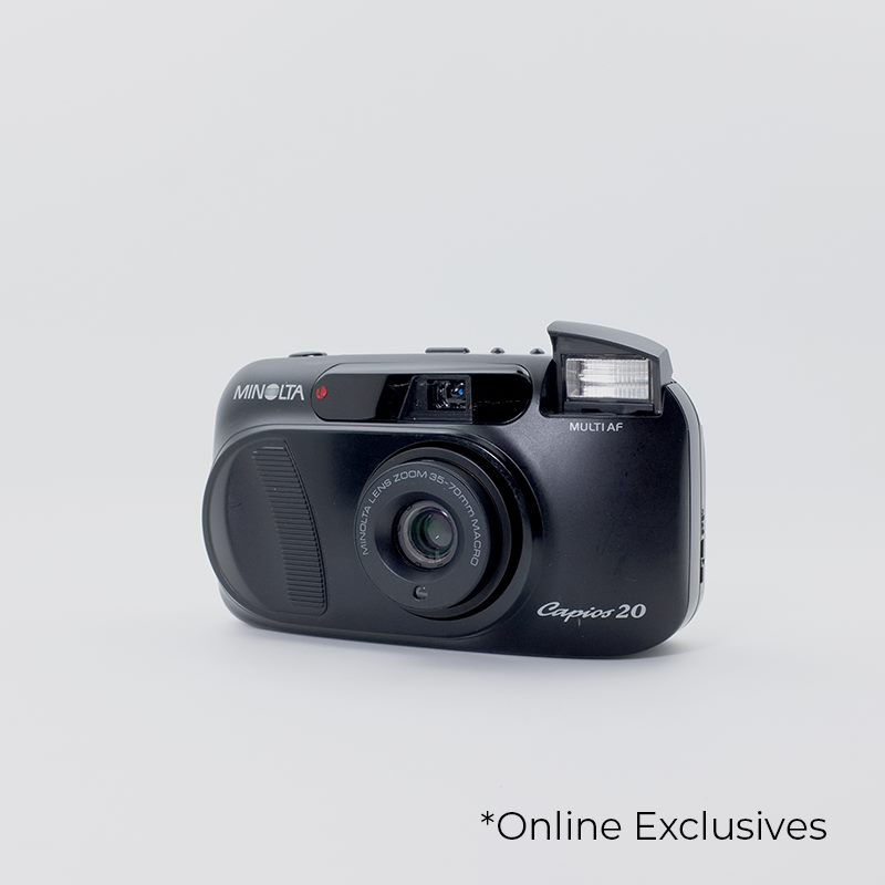 The Minolta Capios 20 is a 35mm autofocus compact camera from