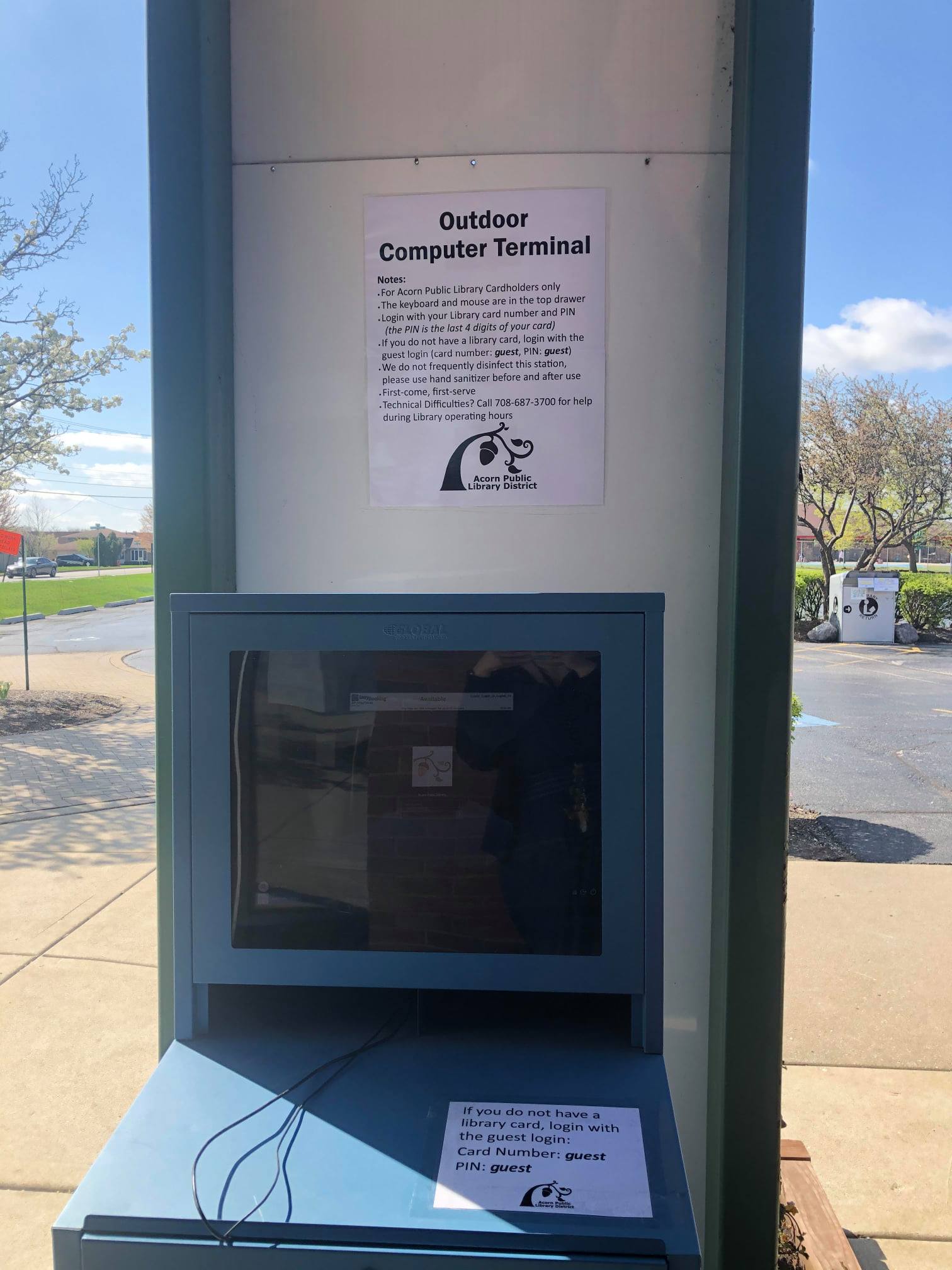Did you know we have an outdoor... - Acorn Public Library
