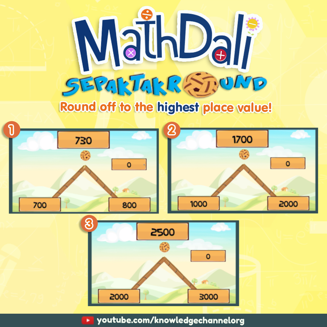 Let's play, SepaktakROUND! 😄 Saang... - Knowledge Channel