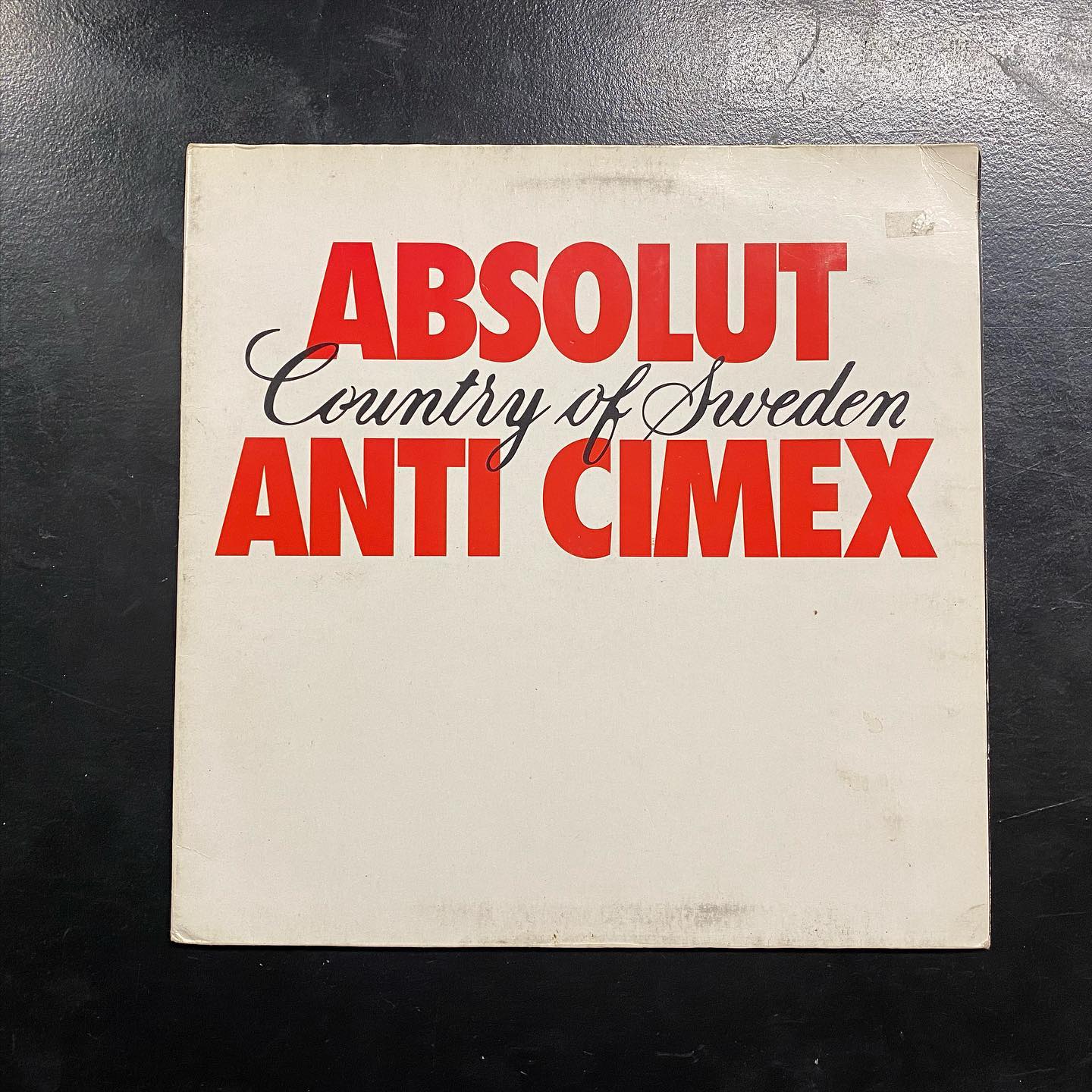 Anti Cimex vinyl out now! 