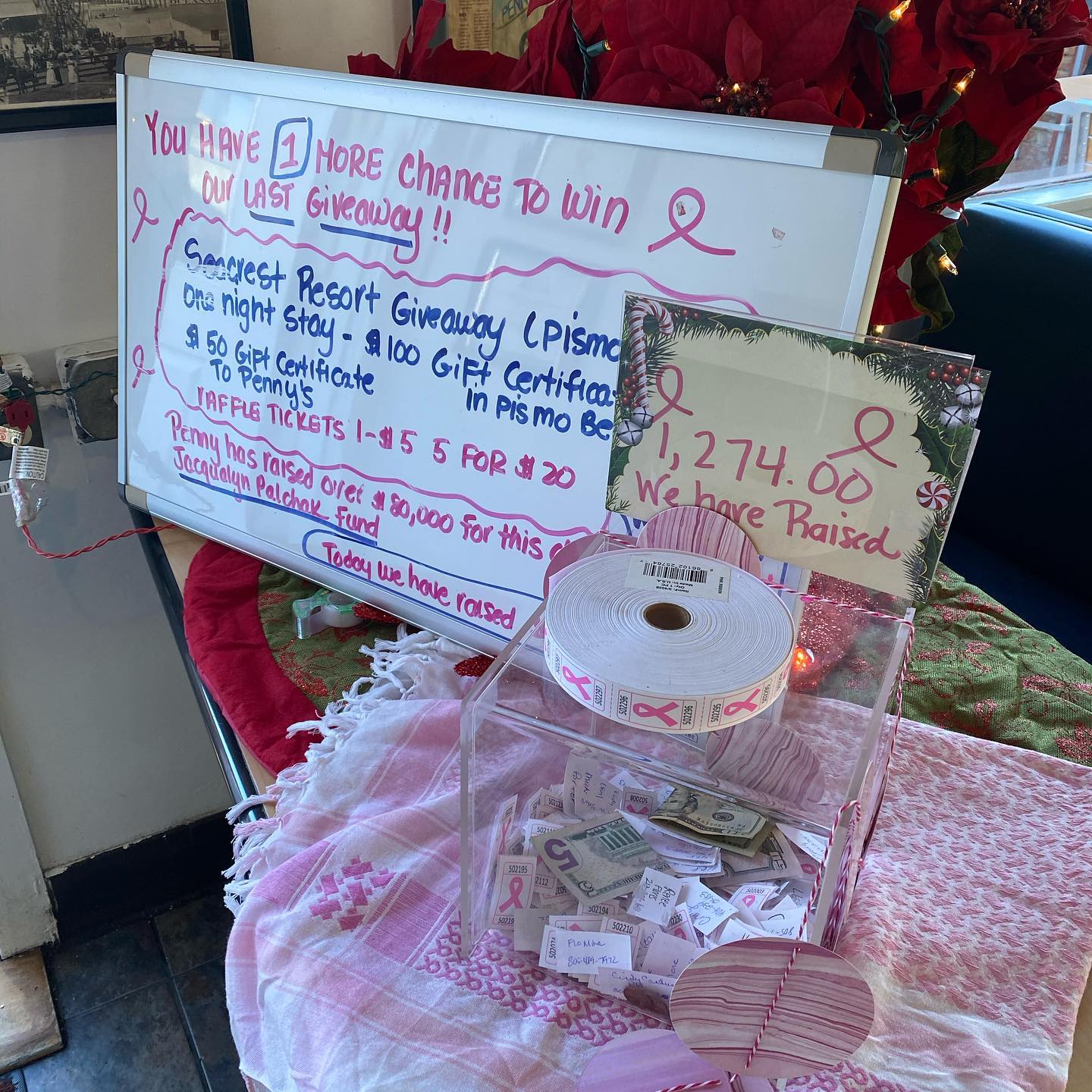 We are still selling raffle... - Penny's All American Cafe