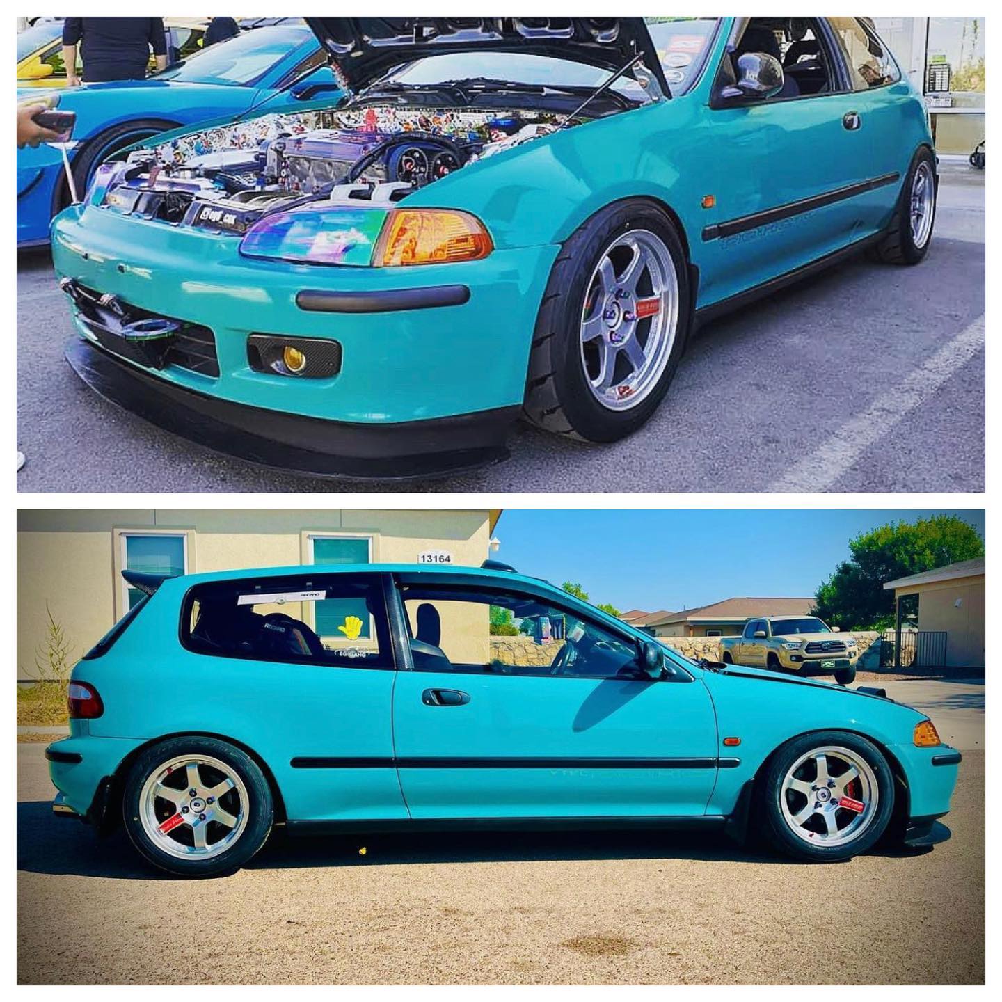 HDAY - The color on this EG hatch.. 🔥 🔥 🔥 @eg6_cox...