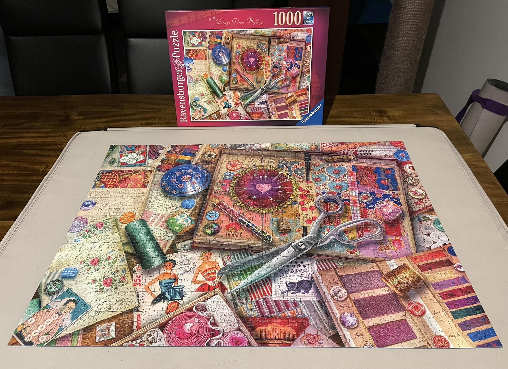 Falcon The Dressmaker 1000-Piece Jigsaw Puzzle For Adults – 68x49 Cm Finished Size