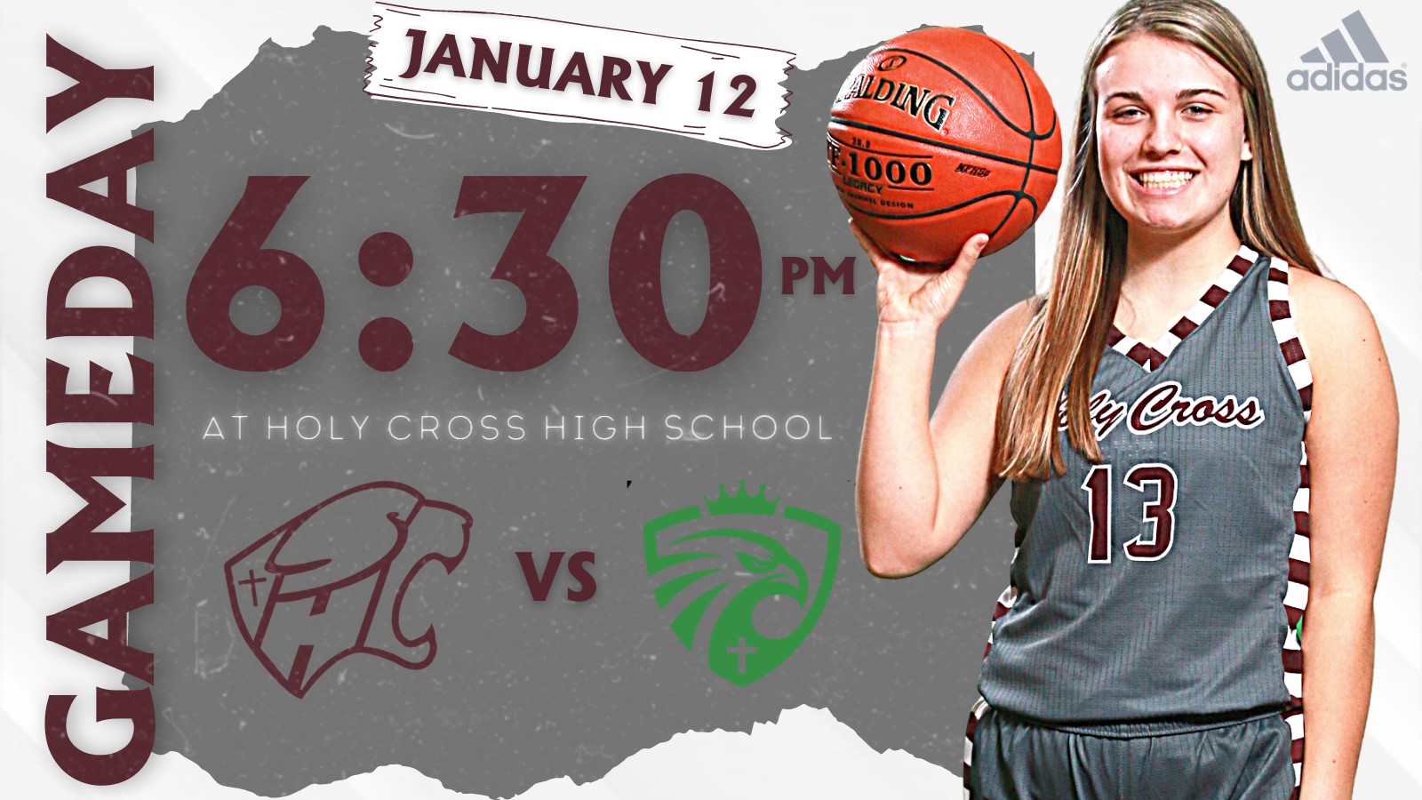 Good luck to our Girls Varsity... - Holy Cross High School