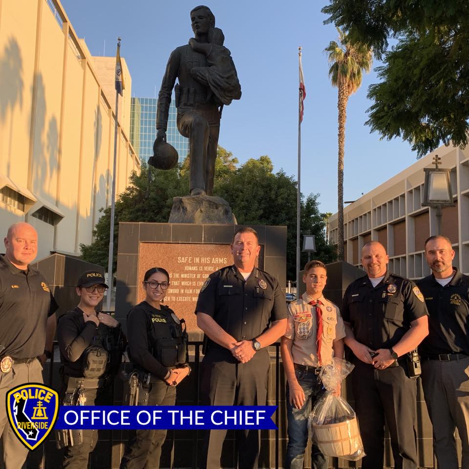 Riverside Police Department - This afternoon, a wonderful young man ...