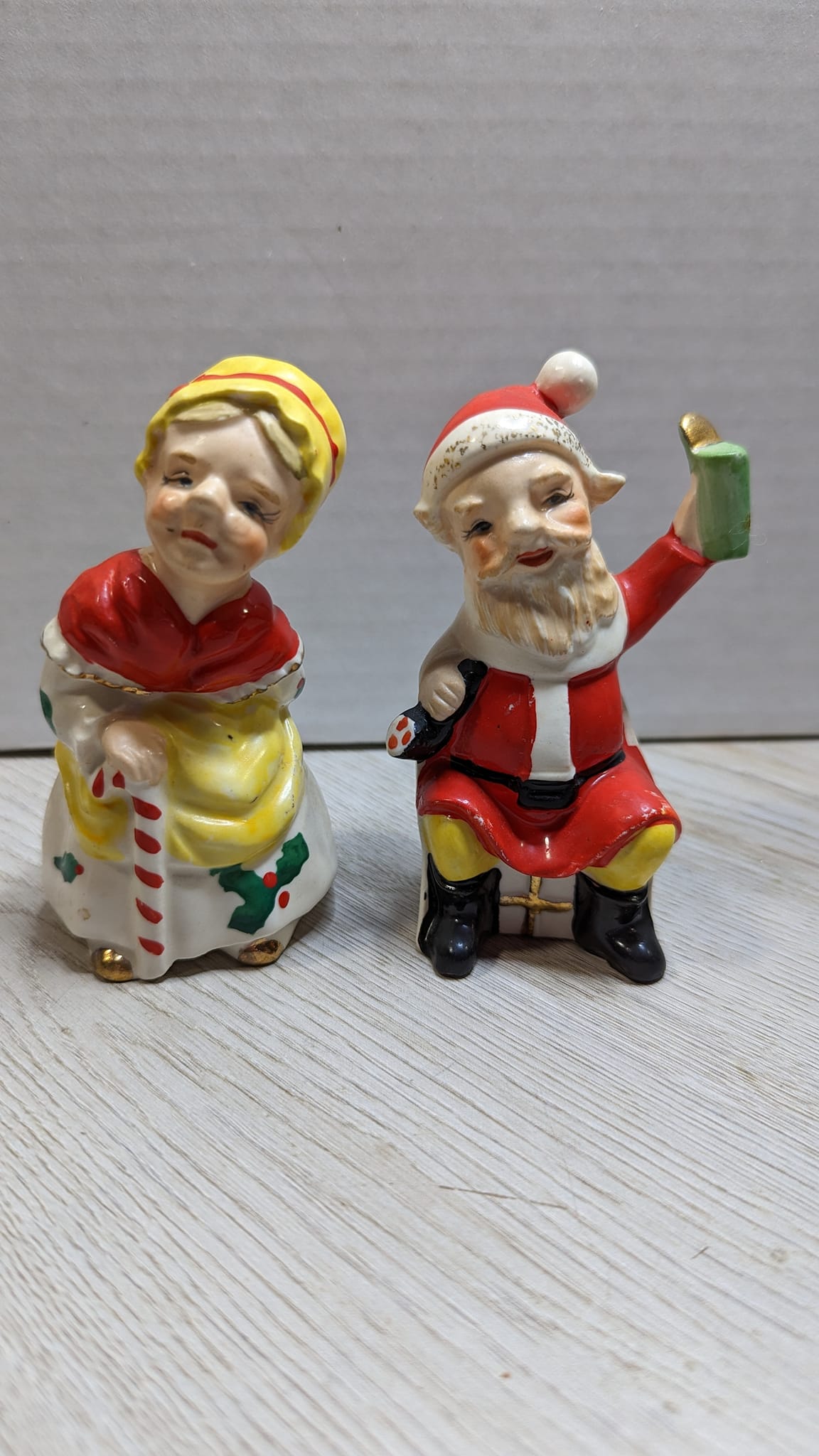 Here's one of two NOEL Sets that I own. These are actually salt