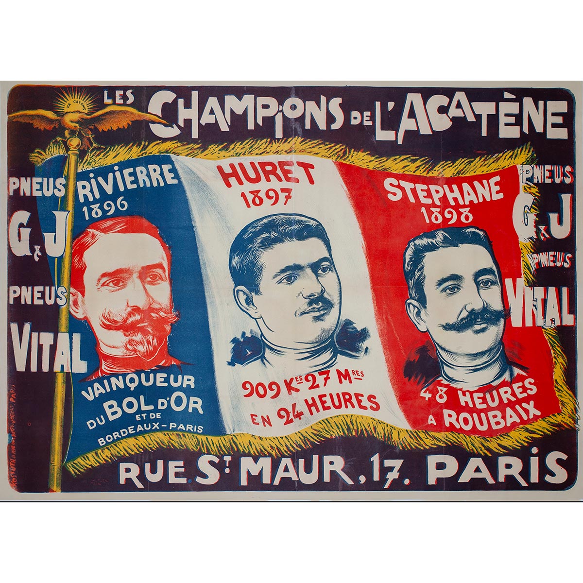 The Horton - Rare – Early Racing Champions – 1898 – America & France ...
