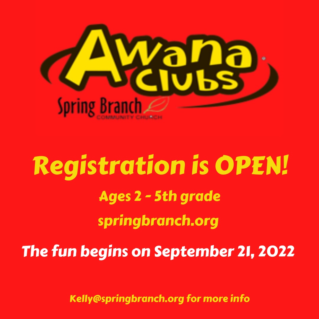 Pssssssst! Awana... - Spring Branch Community Church | Facebook