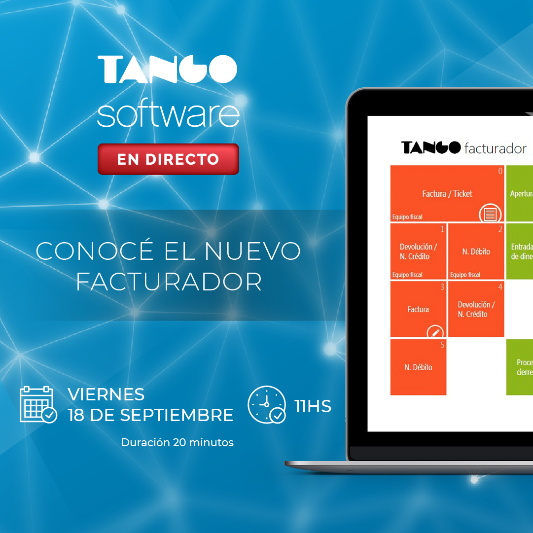 Punto Gestión - #TangoSoftwareEnDirecto ¡Conocé el nuevo facturador de ...