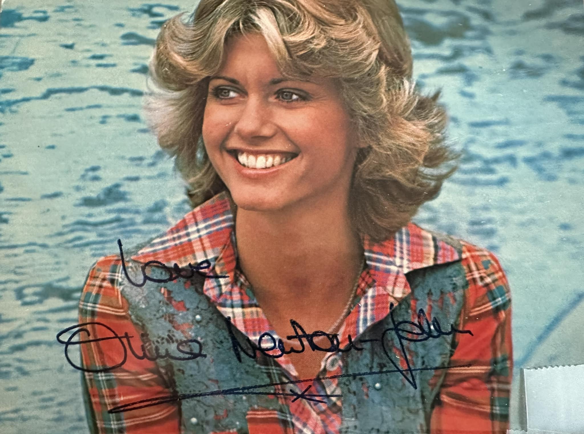 Rare Olivia Newton-John photo found on eBay after years