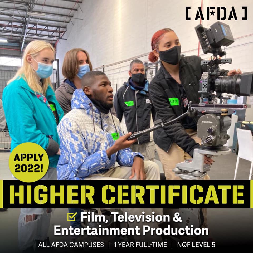 AFDA - 🎬💯Higher Certificate in Film. Television &... | Facebook