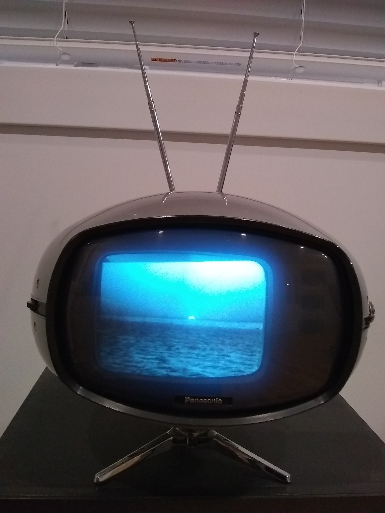 Vintage Panasonic TR-005 Orbitel TV with Spherical Design