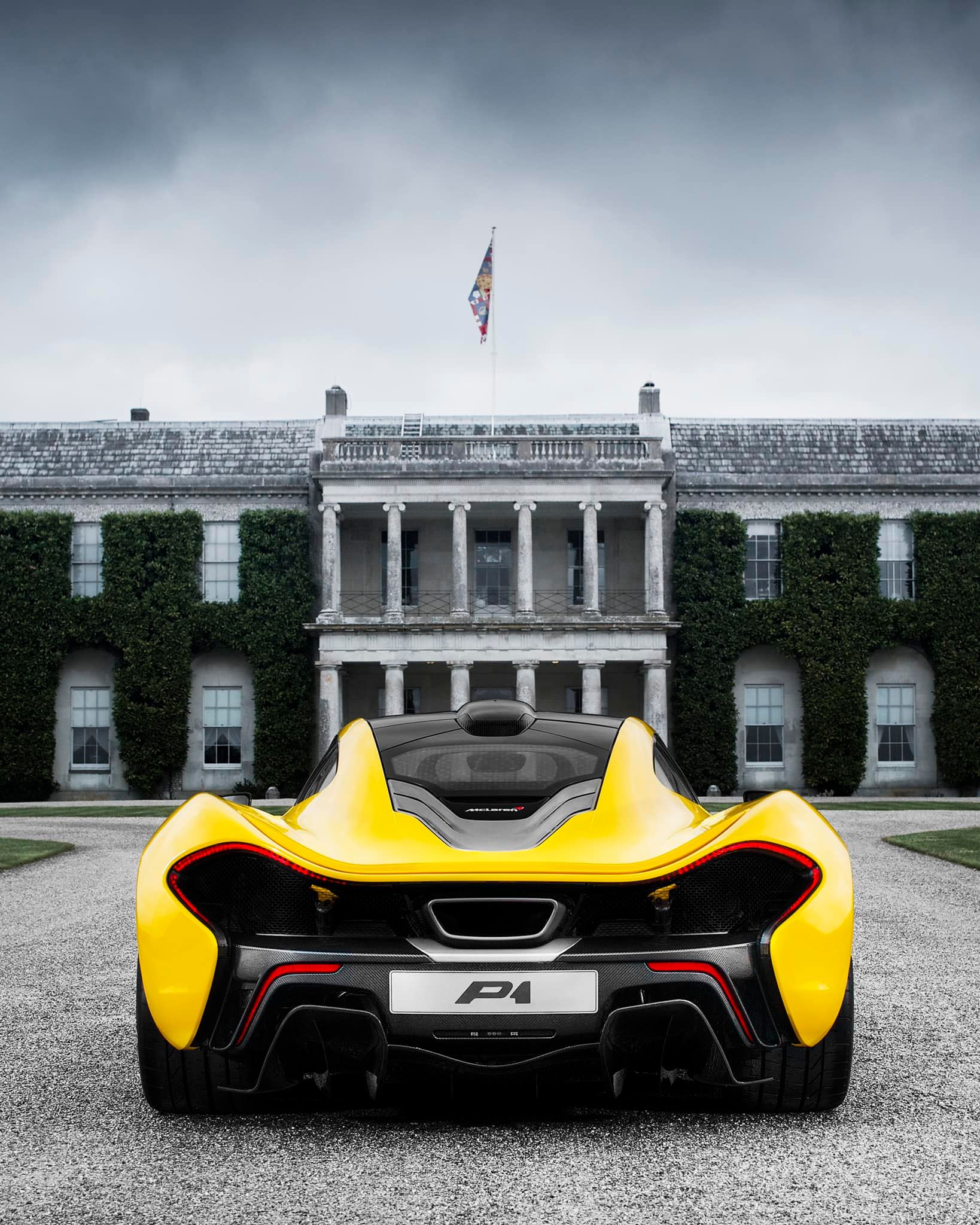 Mclaren P1 Back View