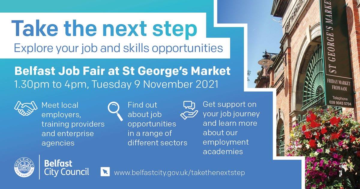 Belfast City Council - Come along to our Take the Next Step job fair at ...