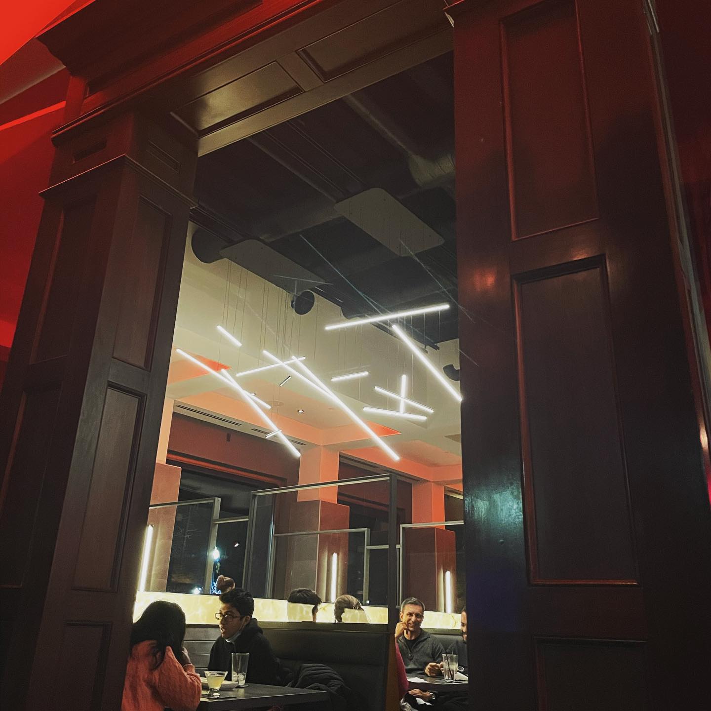 New light fixtures, bar... - Red Seven Bar & Grill