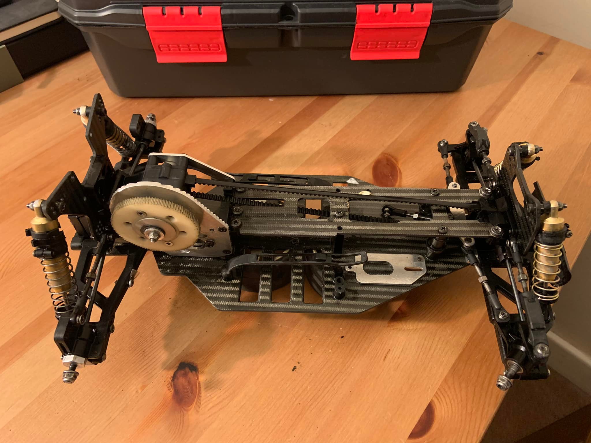 Restoring a vintage Kyosho Lazer ZX-R RC car