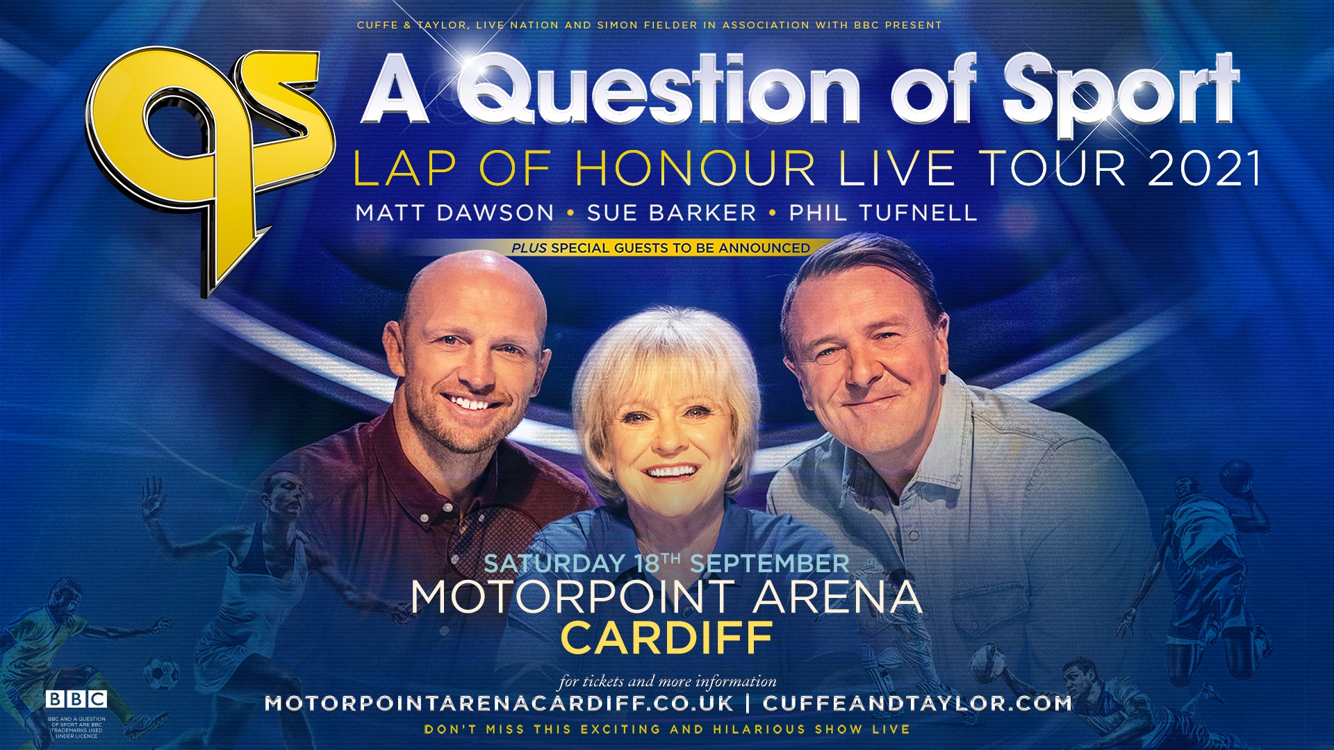 NEW: BBC's A Question of Sport... - Utilita Arena Cardiff