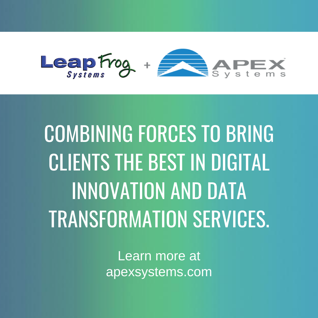 Apex Systems - Apex Systems is pleased to announce the acquisition of ...