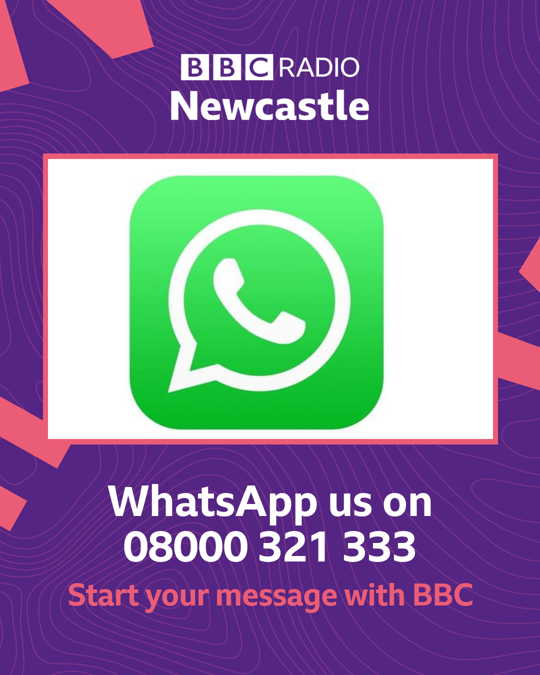 BBC - You can now send us messages and photos on WhatsApp! 📱 Add us as ...
