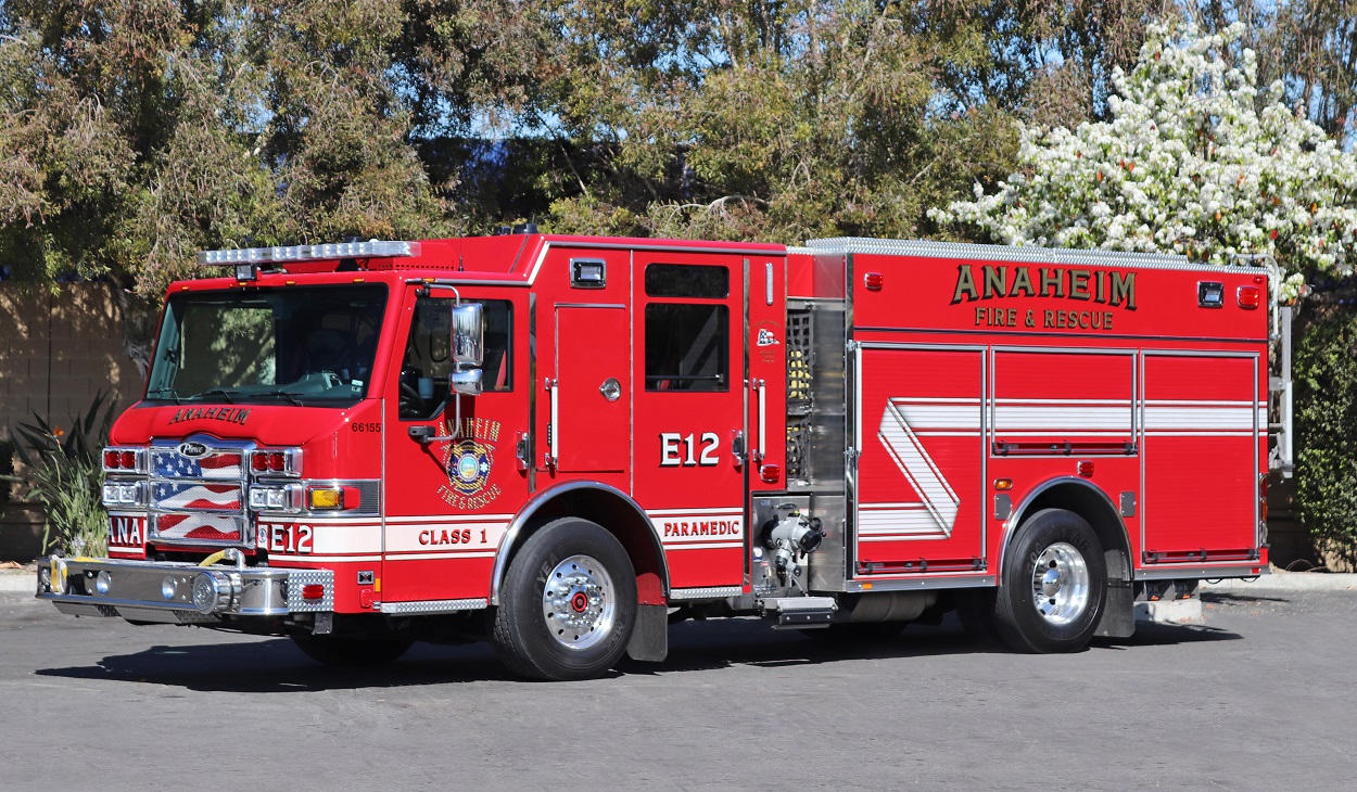 Anaheim fire and rescue responds to vehicle into structure