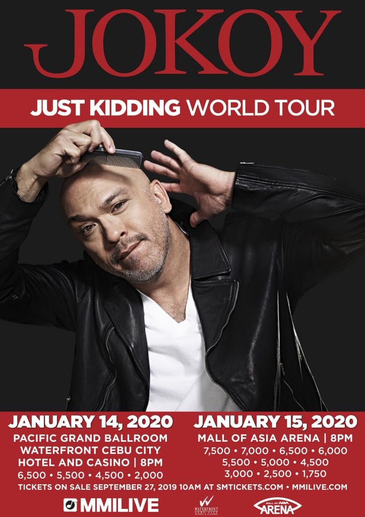 He's baaasack! JUST ANNOUNCED 🚨 @jokoy Jo Koy is coming to Stand