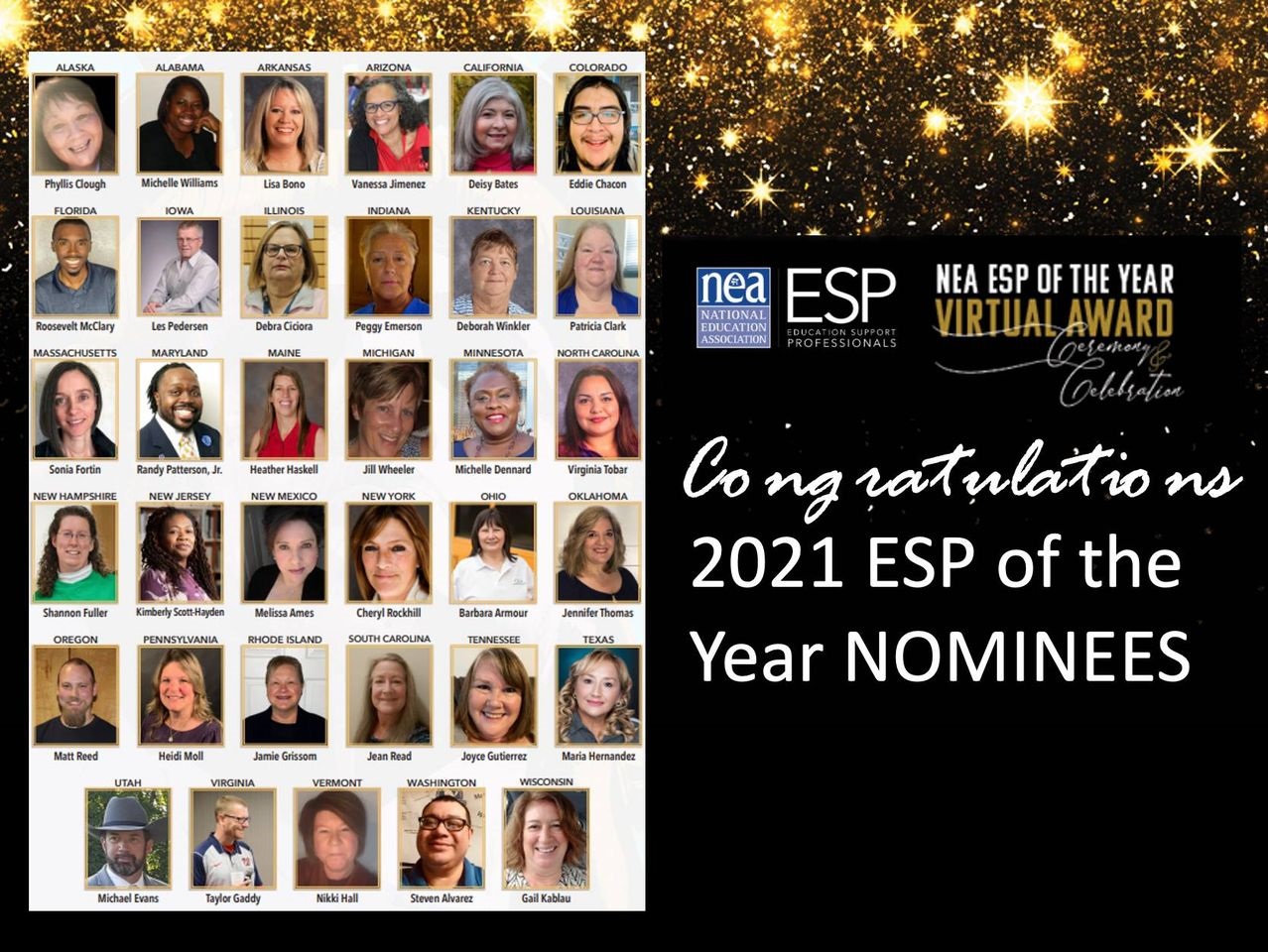 Congratulations to our Maine... - Maine Education Association