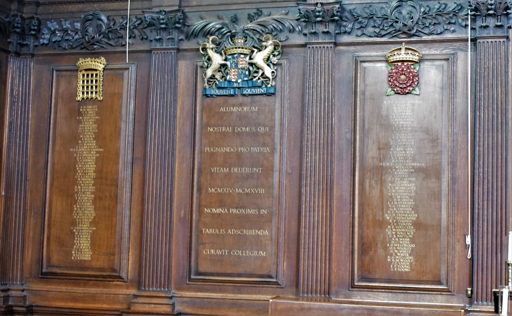 The inscriptions in our... - Christ's College, Cambridge