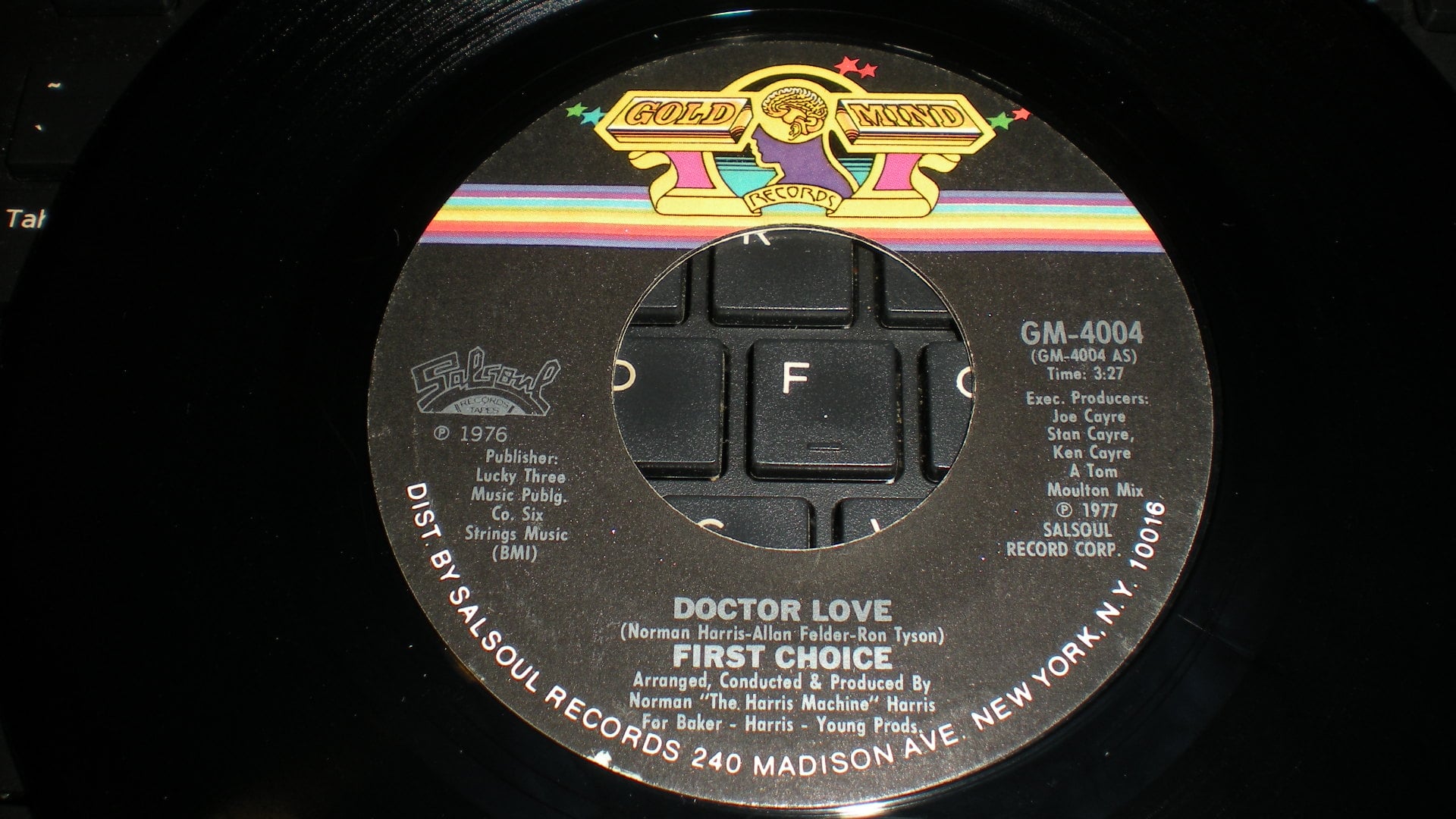 First Choice's 1977 disco hit Doctor Love