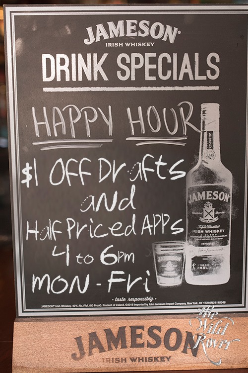 The Wild Rover - Our happy hour specials are the cure for...