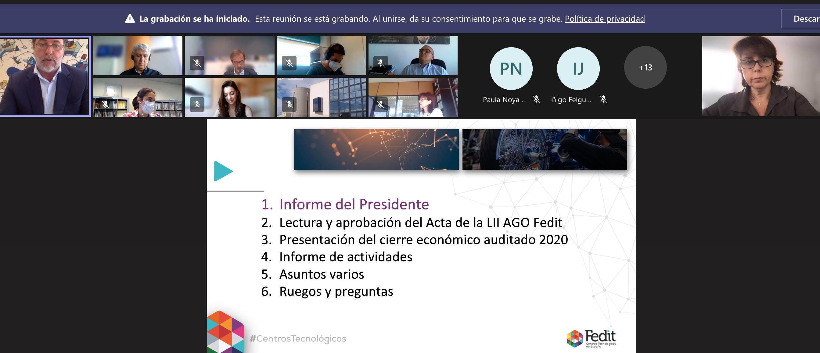 Fedit, Federación Española de Centros Tecnológicos