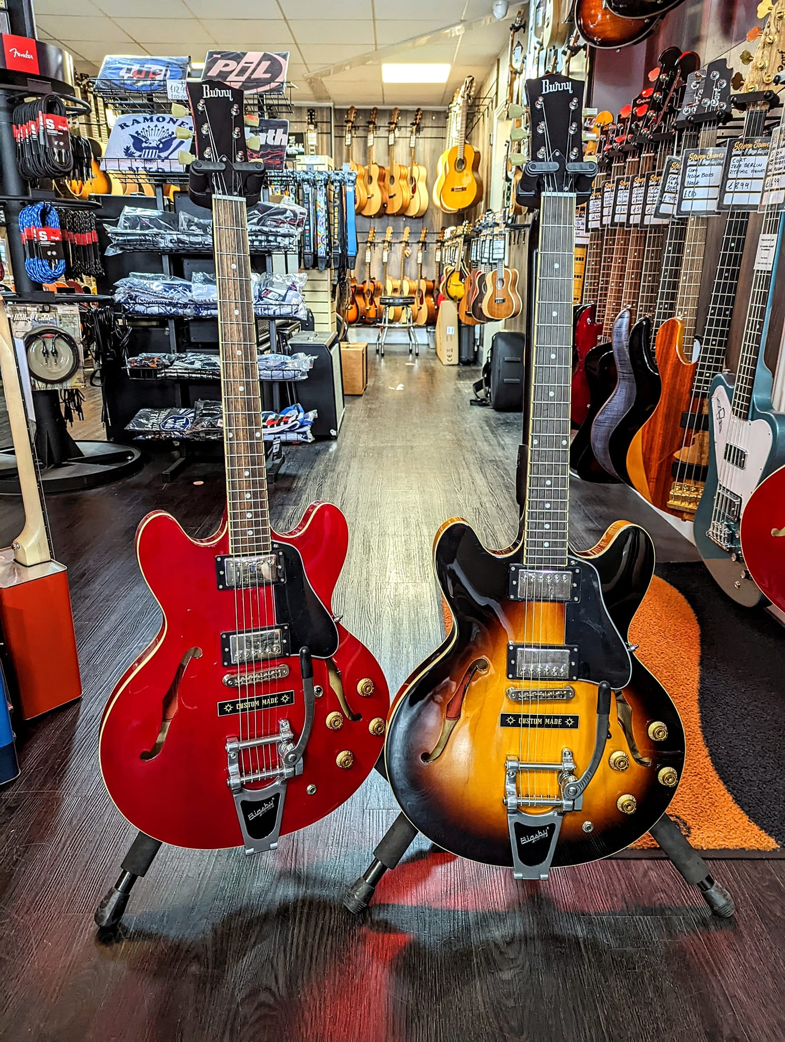 Does the Burny BRB-65 sound like a Rickenbacker?