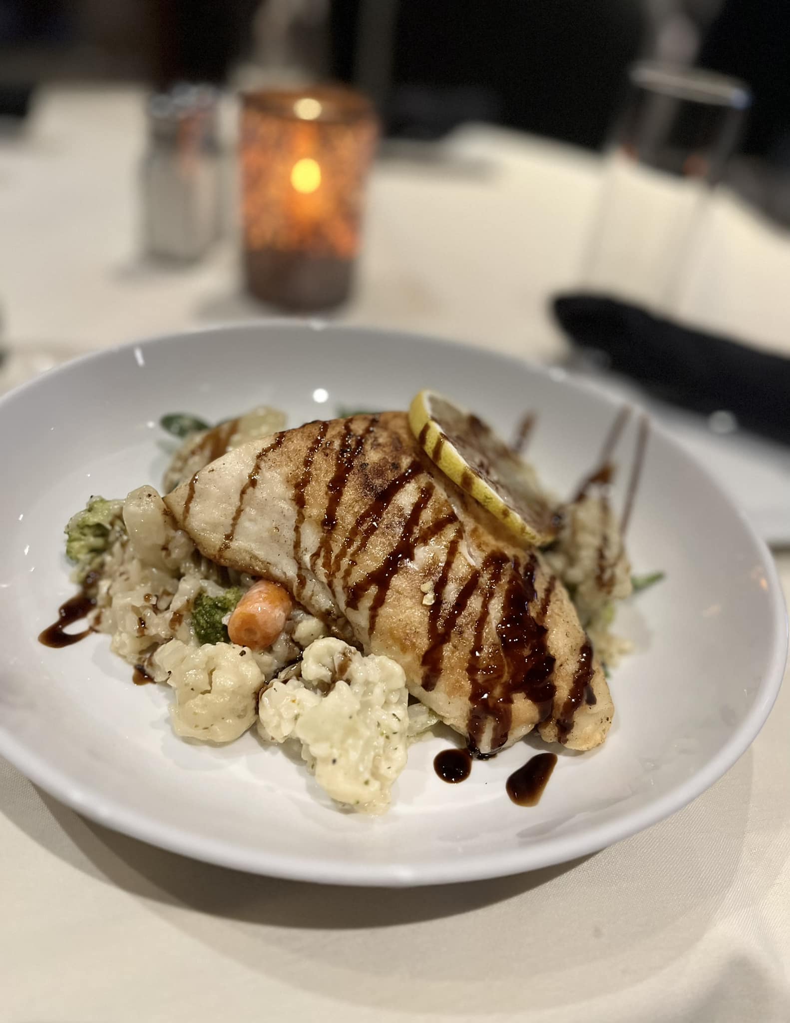 Cafe Toscano - This weekends special is a pan seared red...