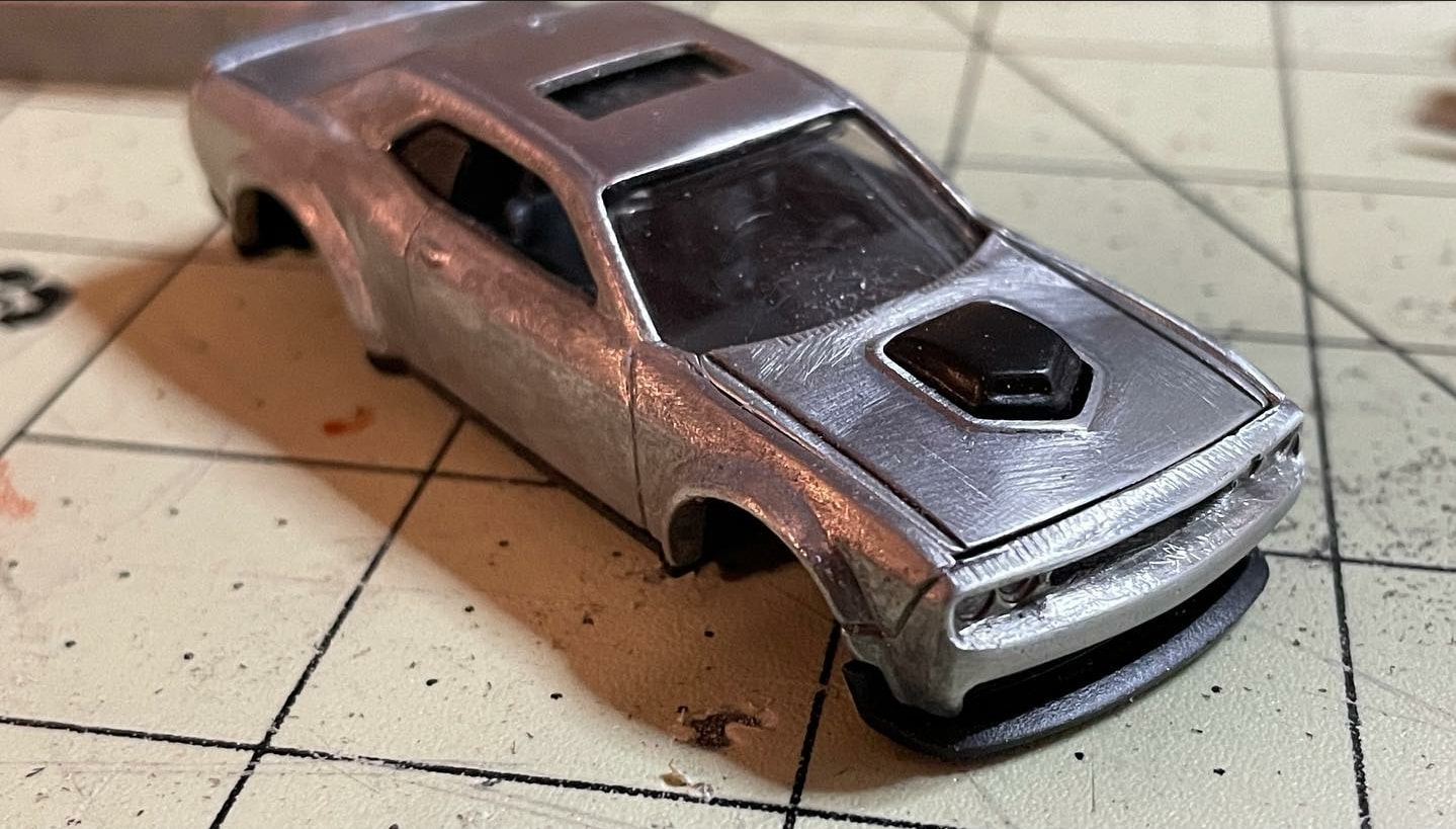 Hot Wheels Dodge Challenger 2008 Nero – Modellino 1:64 Da Multipack 2020 – Fuori Confezione
