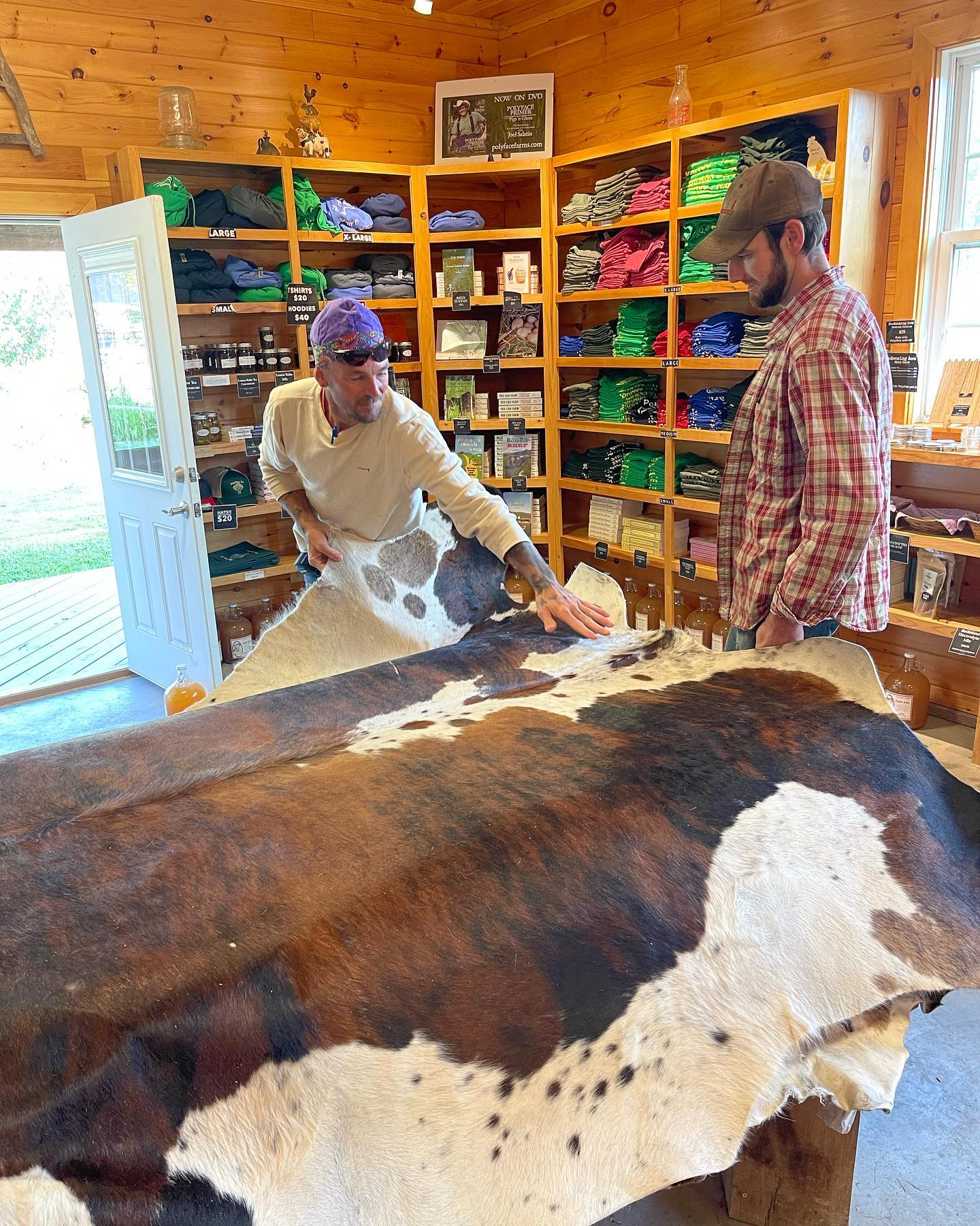 Polyface Farm - New hides are in 😍😍😍 | Facebook