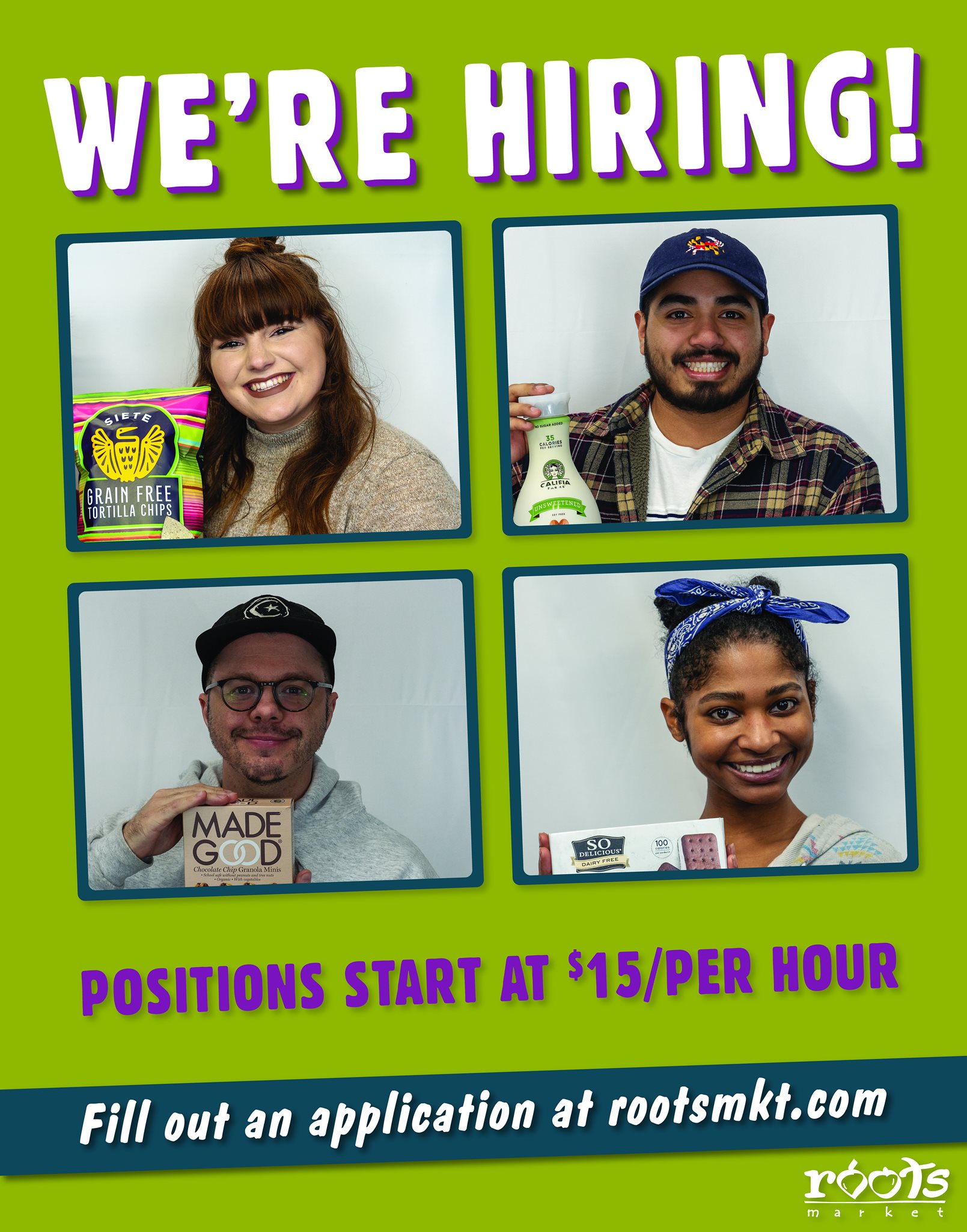 Roots Market - HIRING! As the season begins to change we...