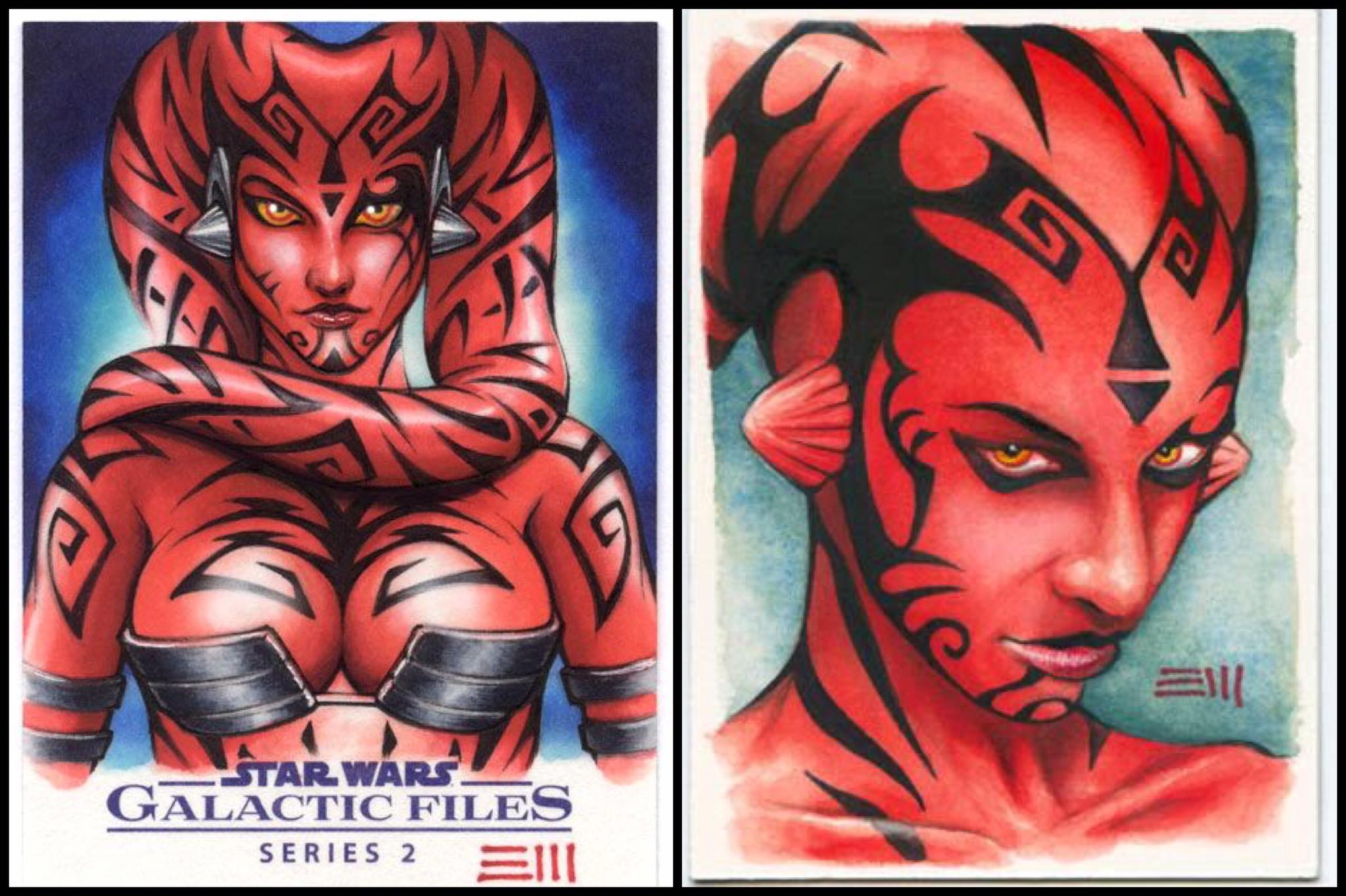Darth Talon art by Erik Maell