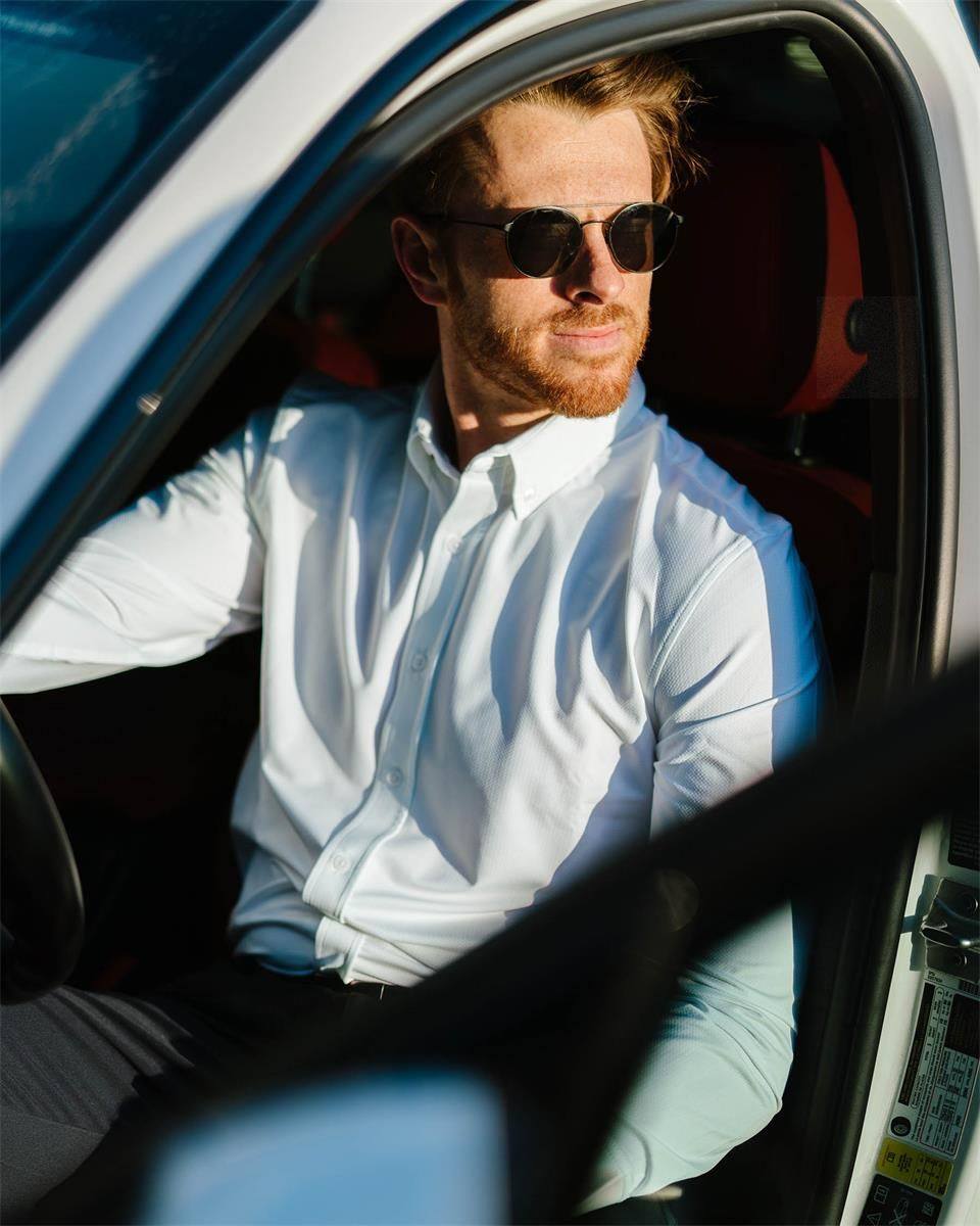 Chemise Homme Next En Coton Blanc - Taille 16.5/L - Manches Longues - Neuf Sans étiquettes