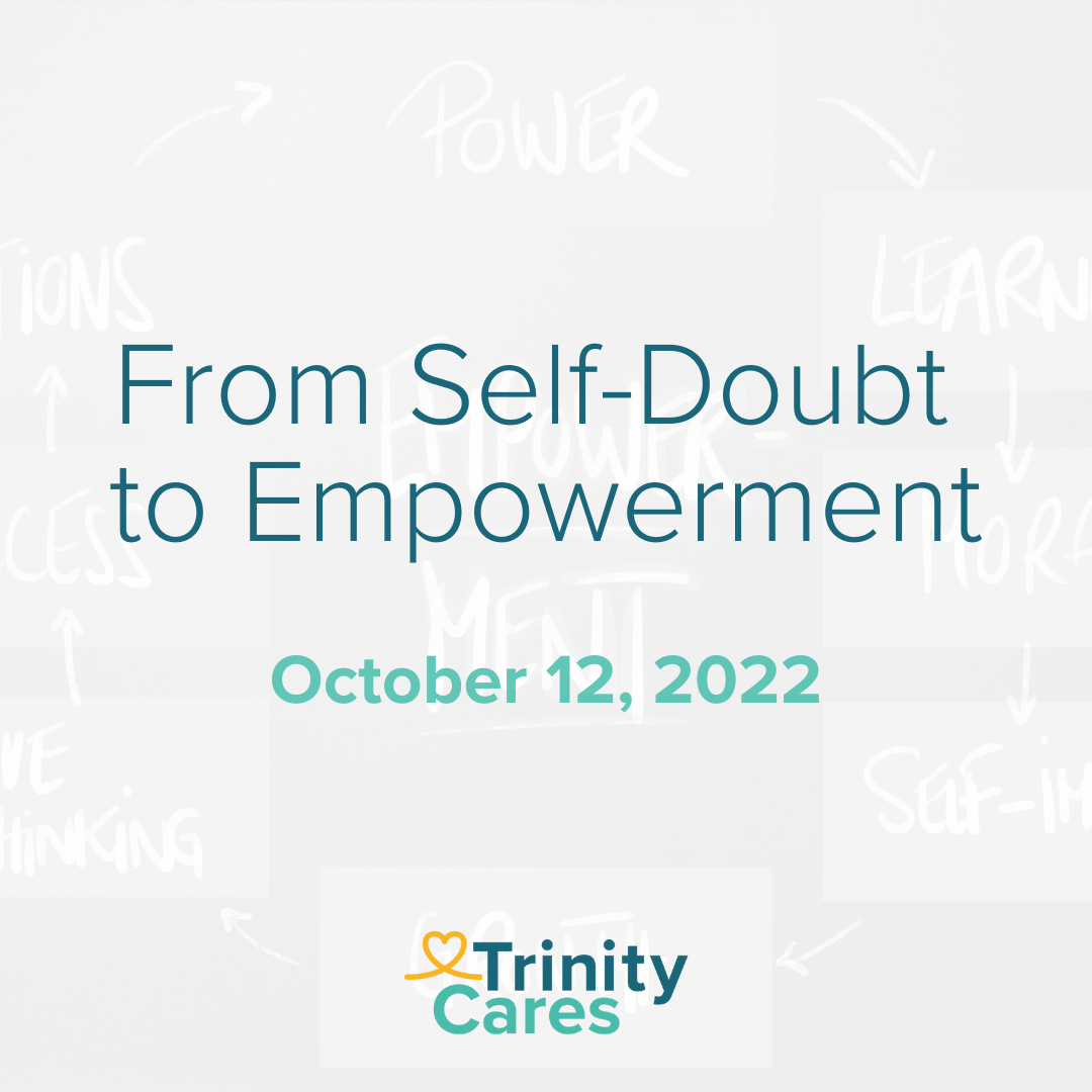 ReNew - Don't forget, this month's Trinity Cares class is focused on ...