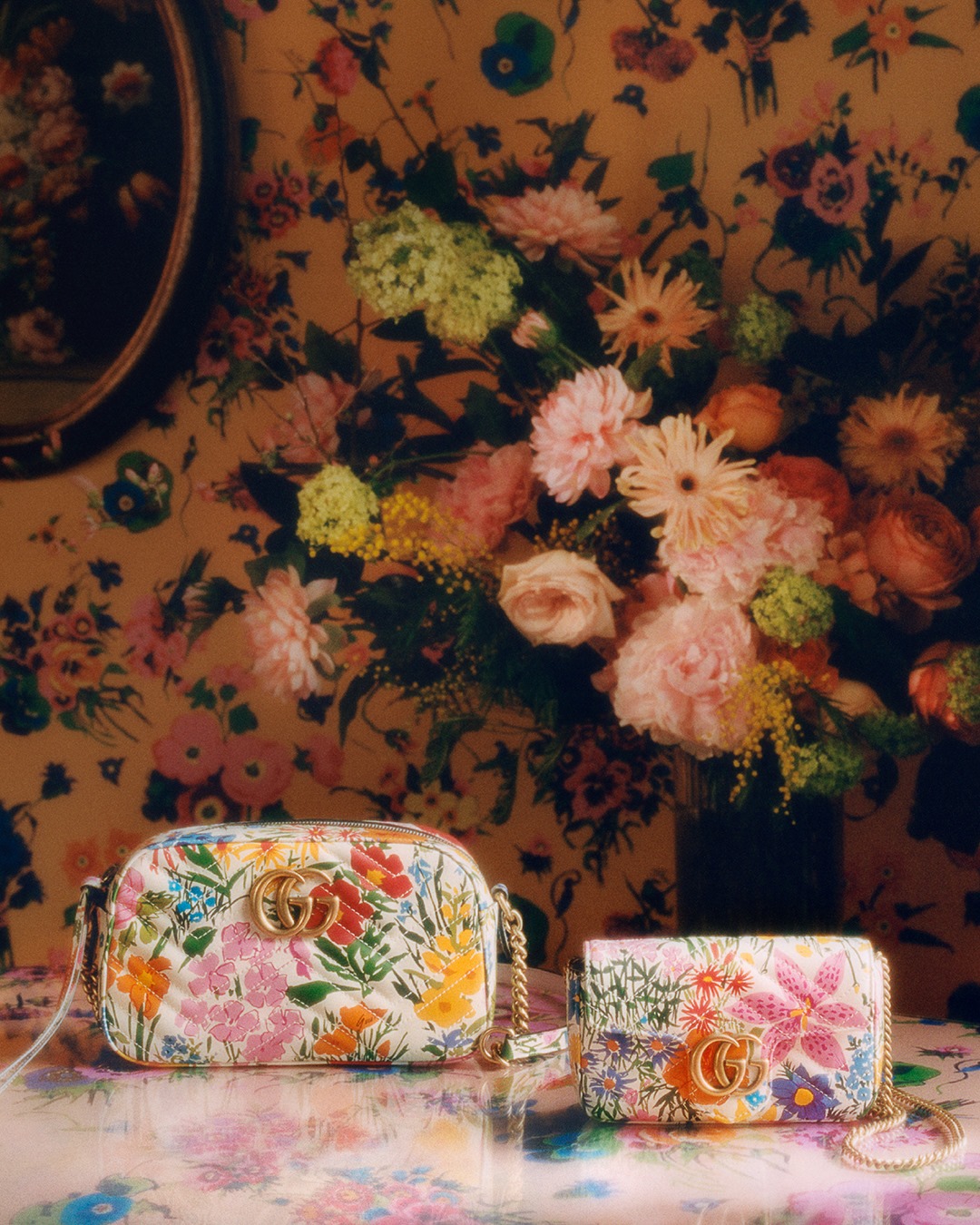 Known as the 'fashion gardener' for his oversized botanical prints