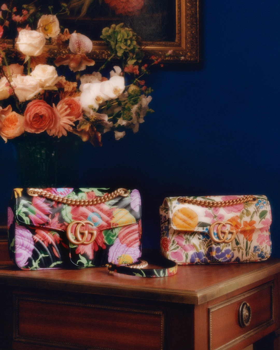 Known as the 'fashion gardener' for his oversized botanical prints
