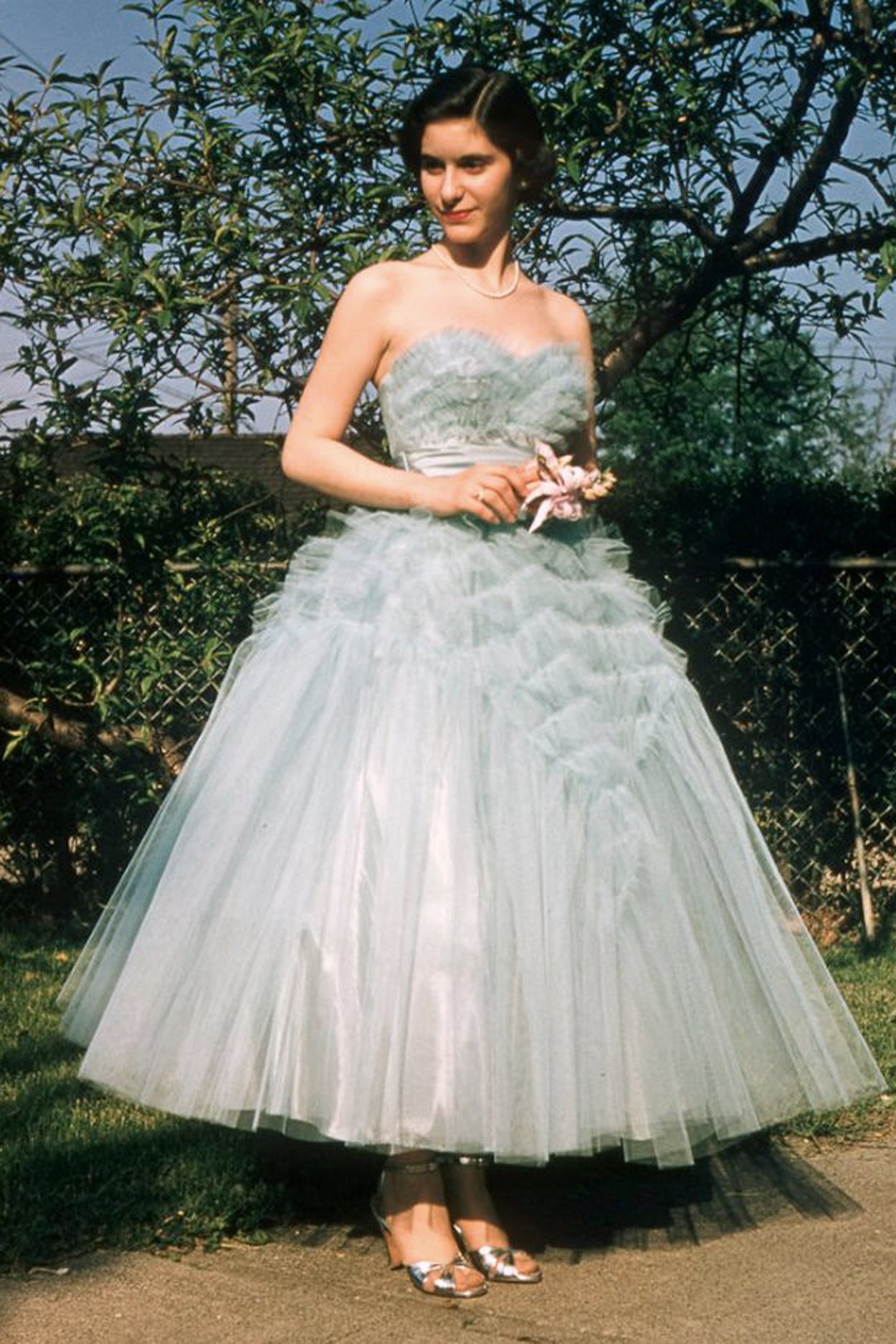 1950s prom dresses all so pretty I couldn't just pick one
