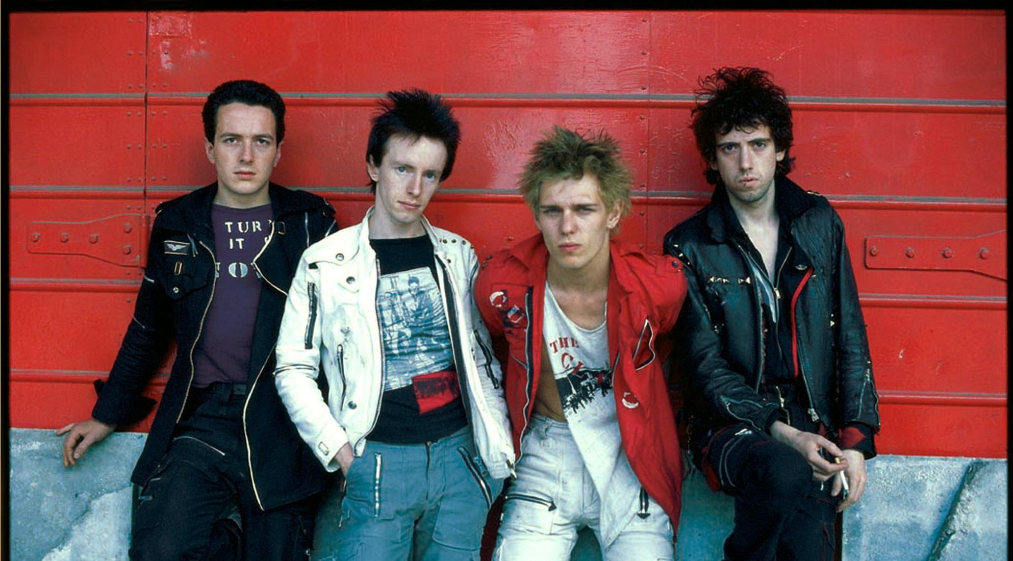 The Clash in London, 1977. 📷 Adrian Boot . . . #TheClash