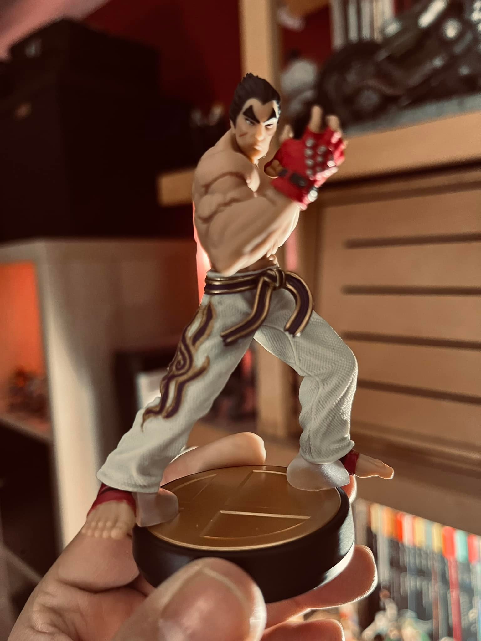 Kazuya Mishima amiibo from Tekken. ?s by Shinobi Ryder