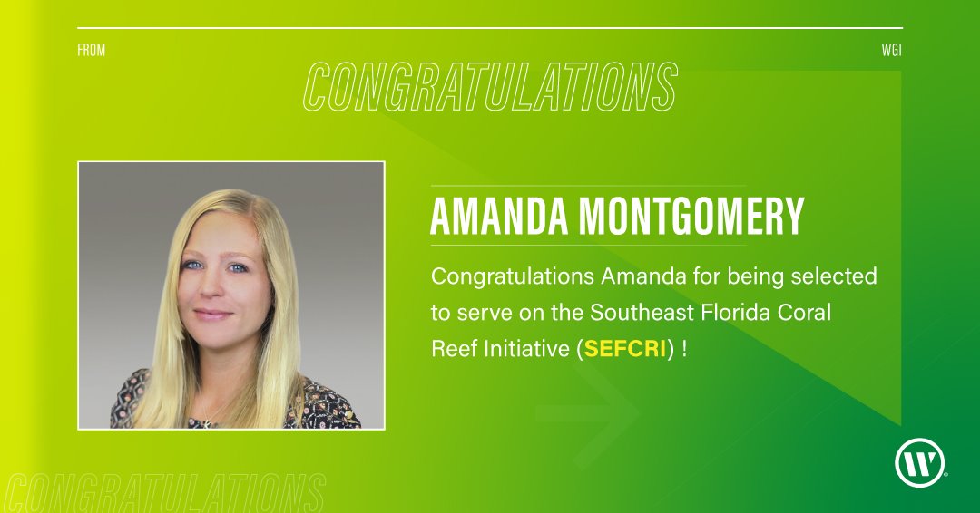 WGI - We are happy to congratulate Amanda Montgomery for being selected ...