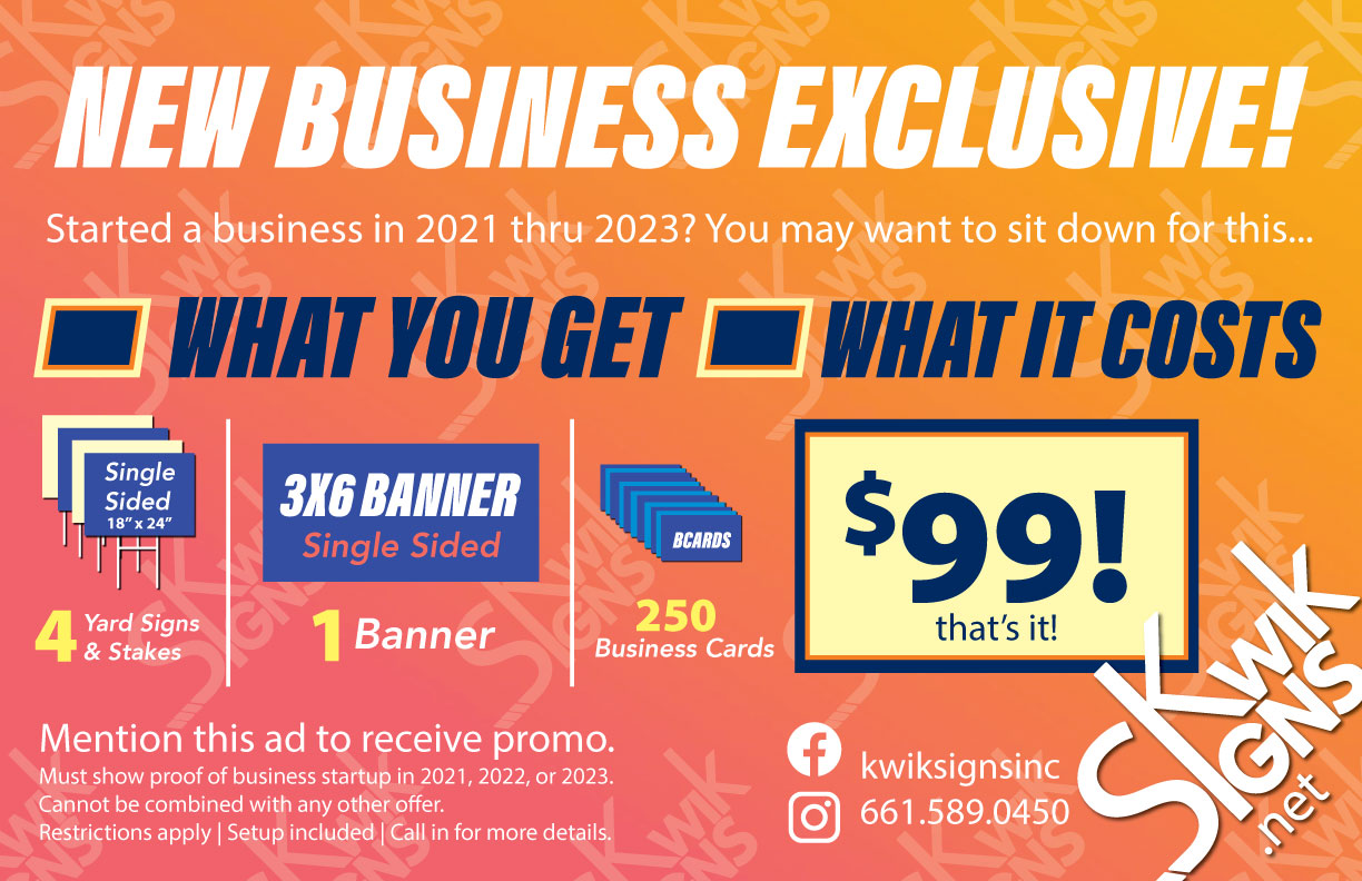 Kwik Signs, Inc. | Bakersfield CA